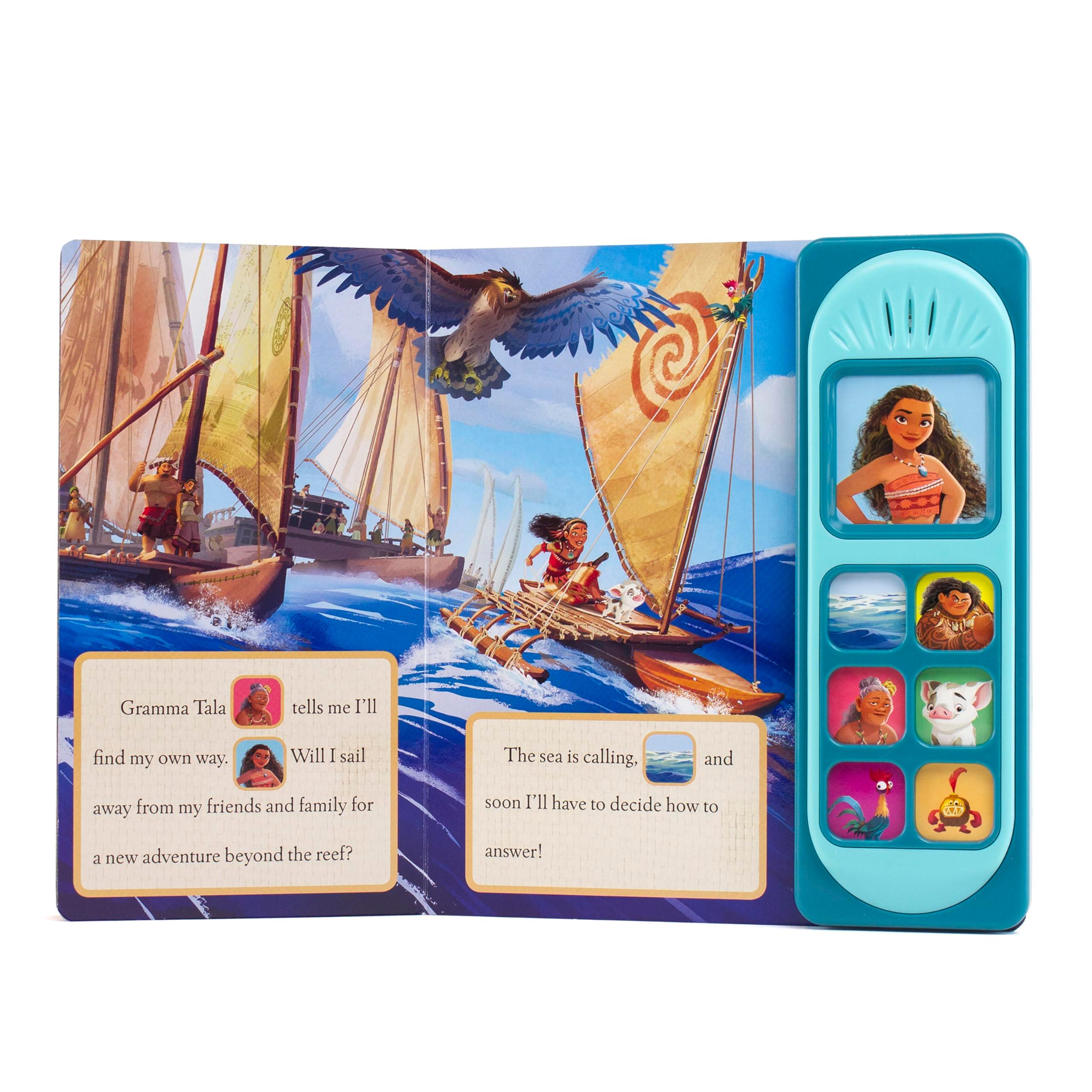 Disney Moana - I Am Moana Little Sound Book - PI Kids (Disney Moana: Play-A-Sound) (Play-A-Song) - Image 6