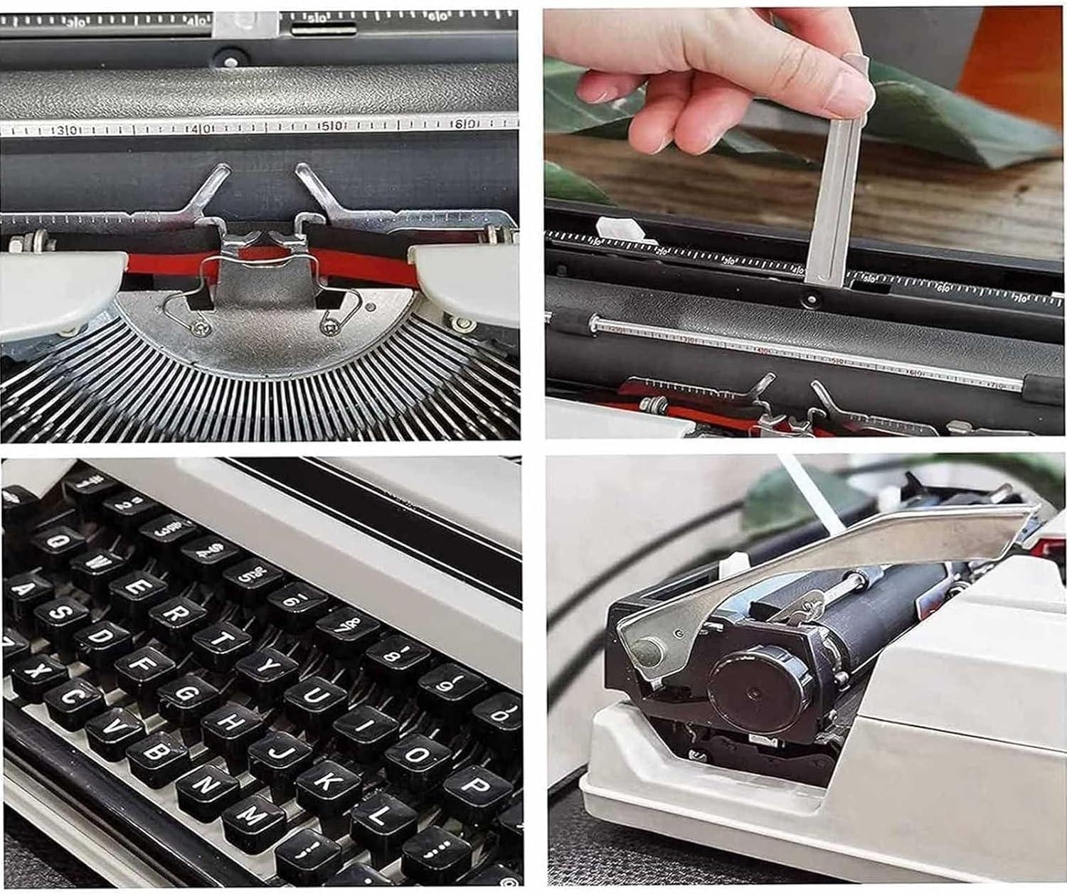 TYANZAA Manual Traditional Typewriter, Retro Style Manual Typewriter, Classic Word Processor, Perfect for Writing Novels Anywhere - Image 3