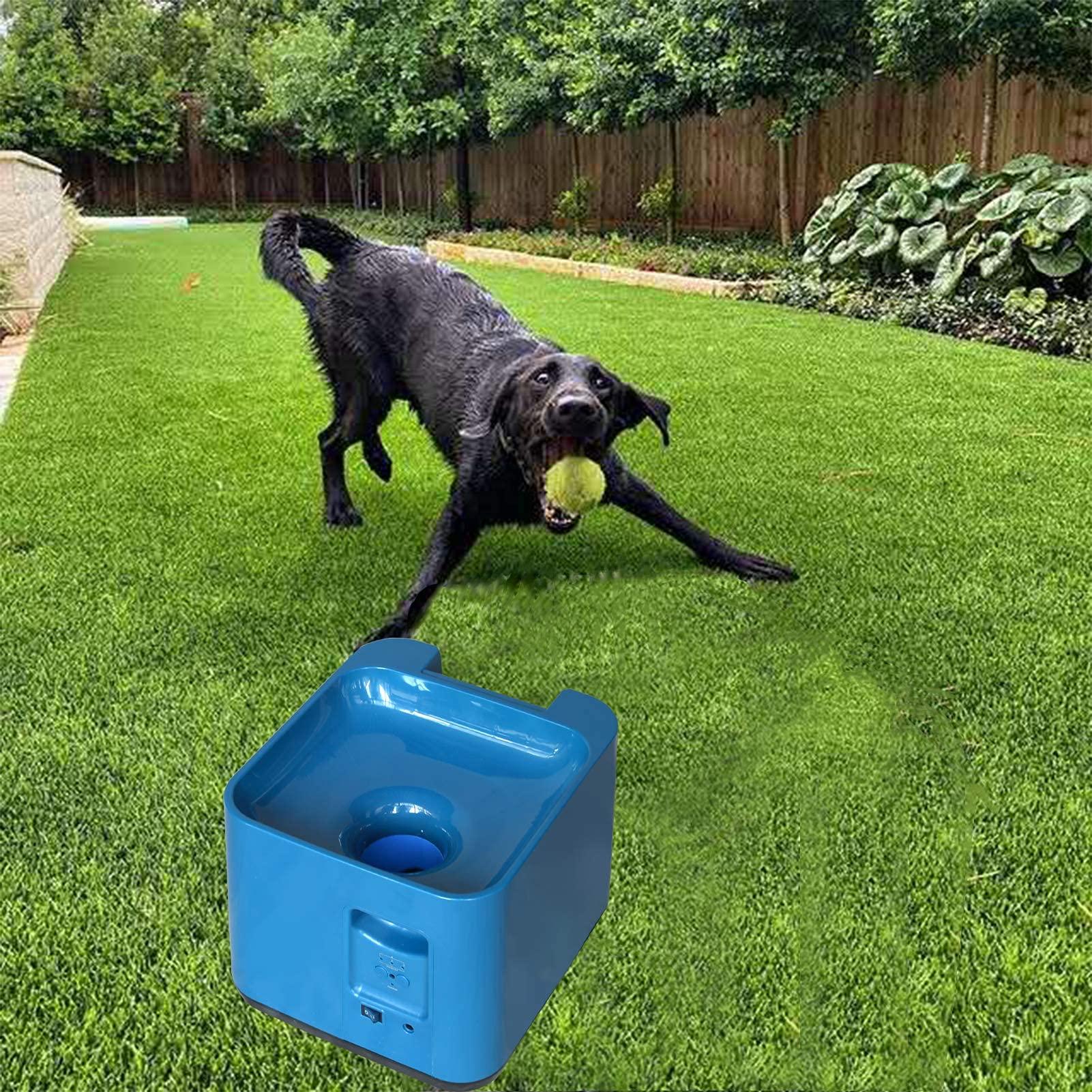 IDOGMATE Automatic Big Dog Ball Launcher - Rechargeable Tennis Ball Thrower for Big/Medium-Sized Dogs - LCD Remote Control - 3 Balls (2.5 inches) - Indoor/Outdoor Toy - Image 7