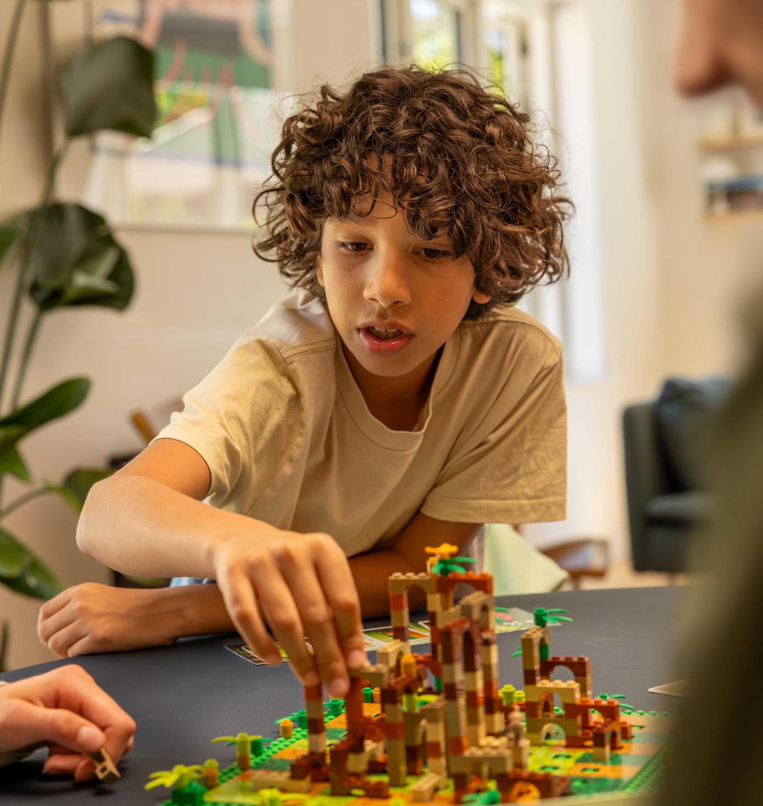 Monkey Palace: A Lego Board Game - Build Your Way to Victory Brick by Brick! Fun Family Brick-Building Game for Kids & Adults, Ages 10+, 2-4 Players, 45 Minute Playtime, Made by Bezzerwizzer - Image 5