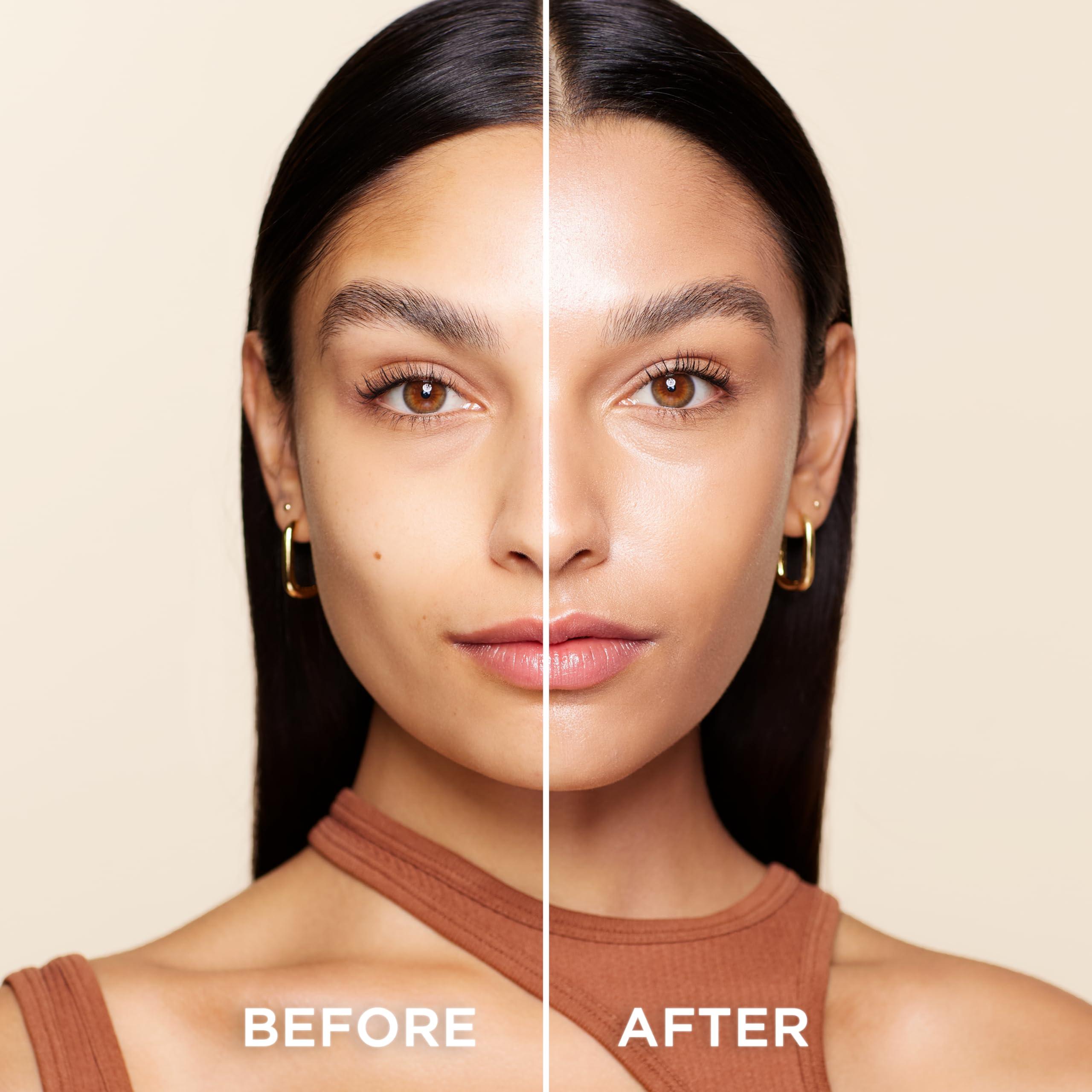 L'Oreal Paris Makeup True Match Lumi Glotion, Natural Glow Enhancer, Illuminator Highlighter, Bronzing Drops For a Sun-Kissed Glow, 903 Medium - Image 4