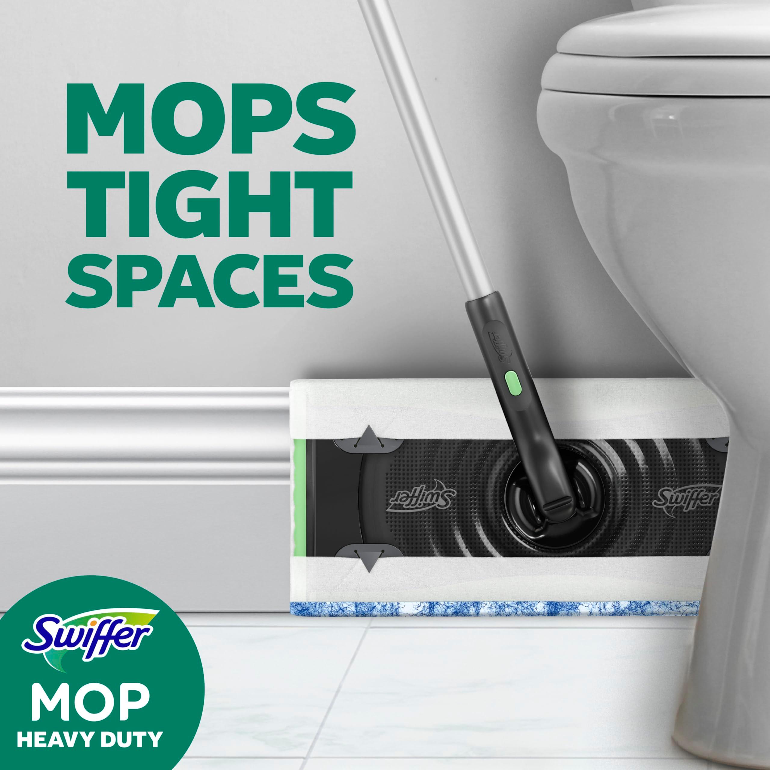 Swiffer Sweep + Mop, Wet Pads Refill, Floor Cleaner, Cleaning Cloths, Heavy Duty, Fresh, 20ct - Image 8