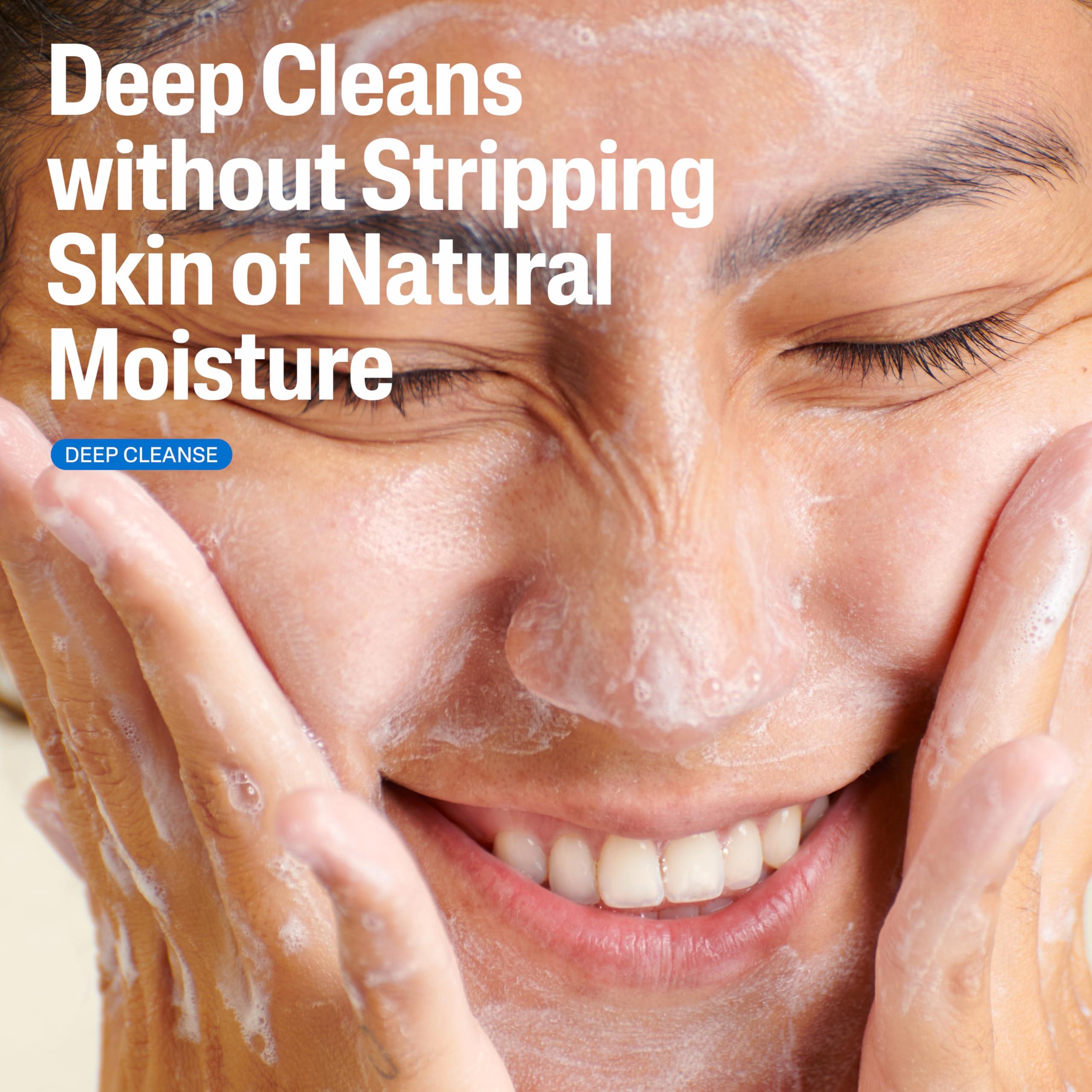 Cetaphil Face Wash, Daily Facial Cleanser for Sensitive, Combination to Oily Skin, 16 Oz, Fragrance Free, Gentle Foaming, Soap Free, Hypoallergenic - Image 5