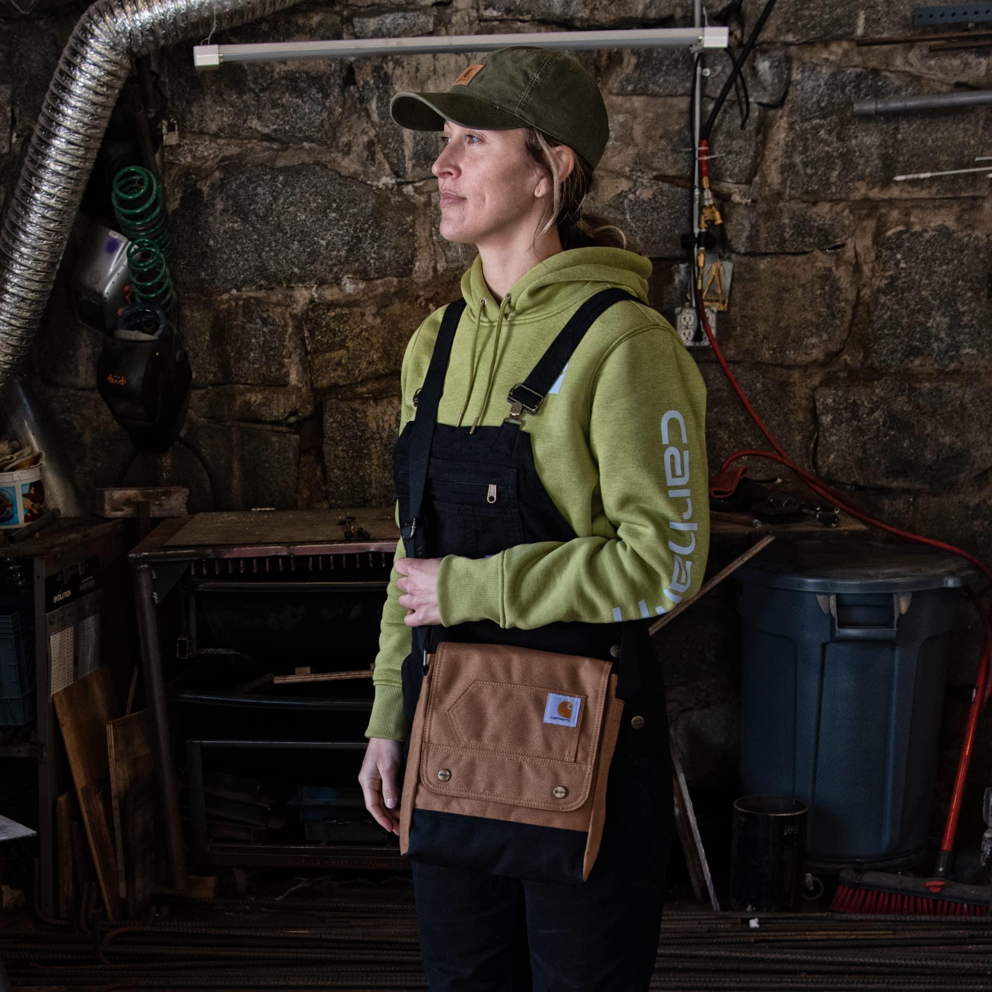 Carhartt, Durable, Adjustable Crossbody Bag With Flap Over Snap Closure - Image 6
