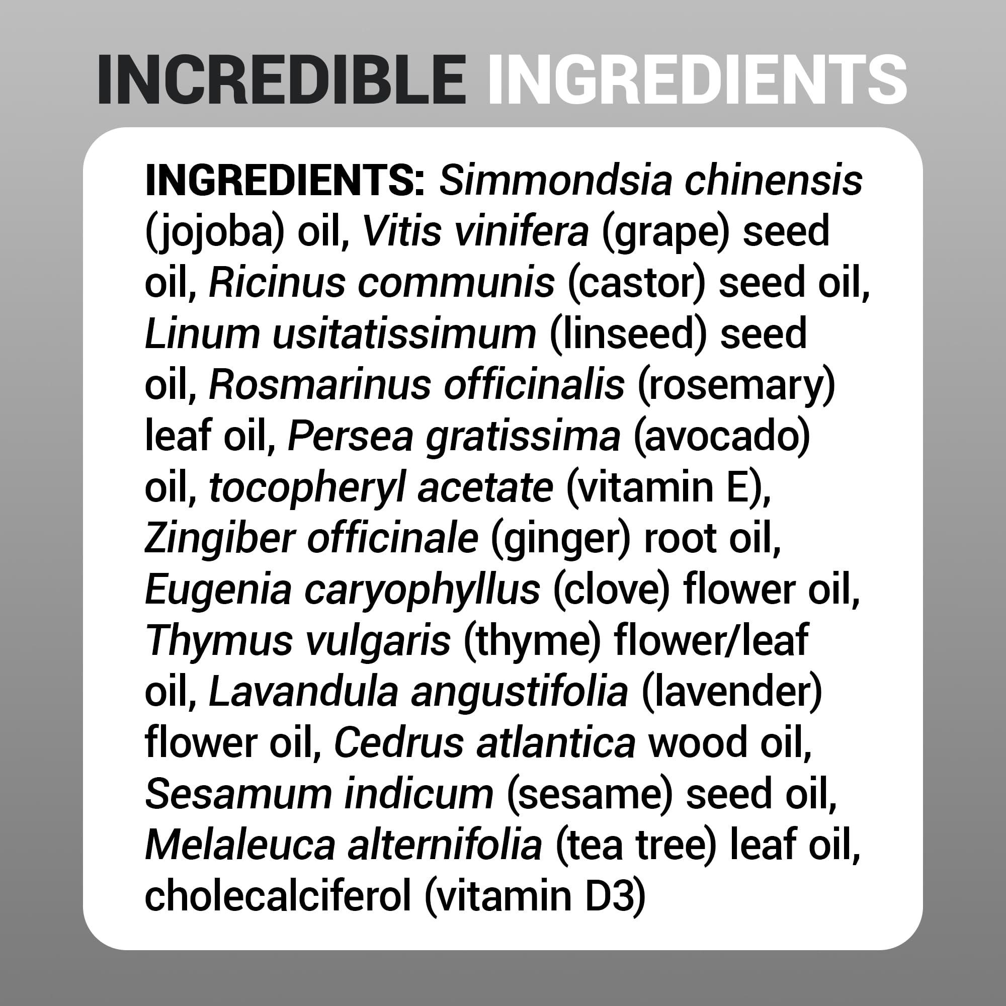Dr. Berg Scalp & Hair Serum (Improved Formula) with Vitamin D3 & E - Clinically Tested, Paraben- and Sulfate-Free Hair Oil for Women & Men - Includes Rosemary Oil, Castor Oil & Jojoba Oil - 2 Fl oz - Image 7