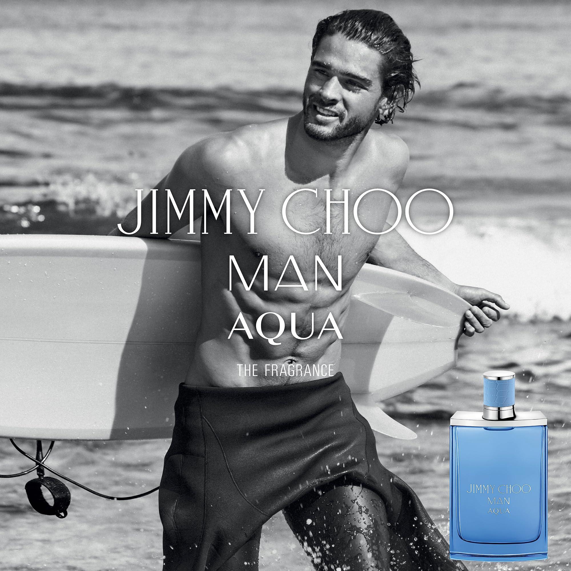 JIMMY CHOO - Man Aqua Eau de Toilette - Men's Fragrance - Sweet & Woody - With notes of Grapefruit, Geranium & Salty Moss - Image 4