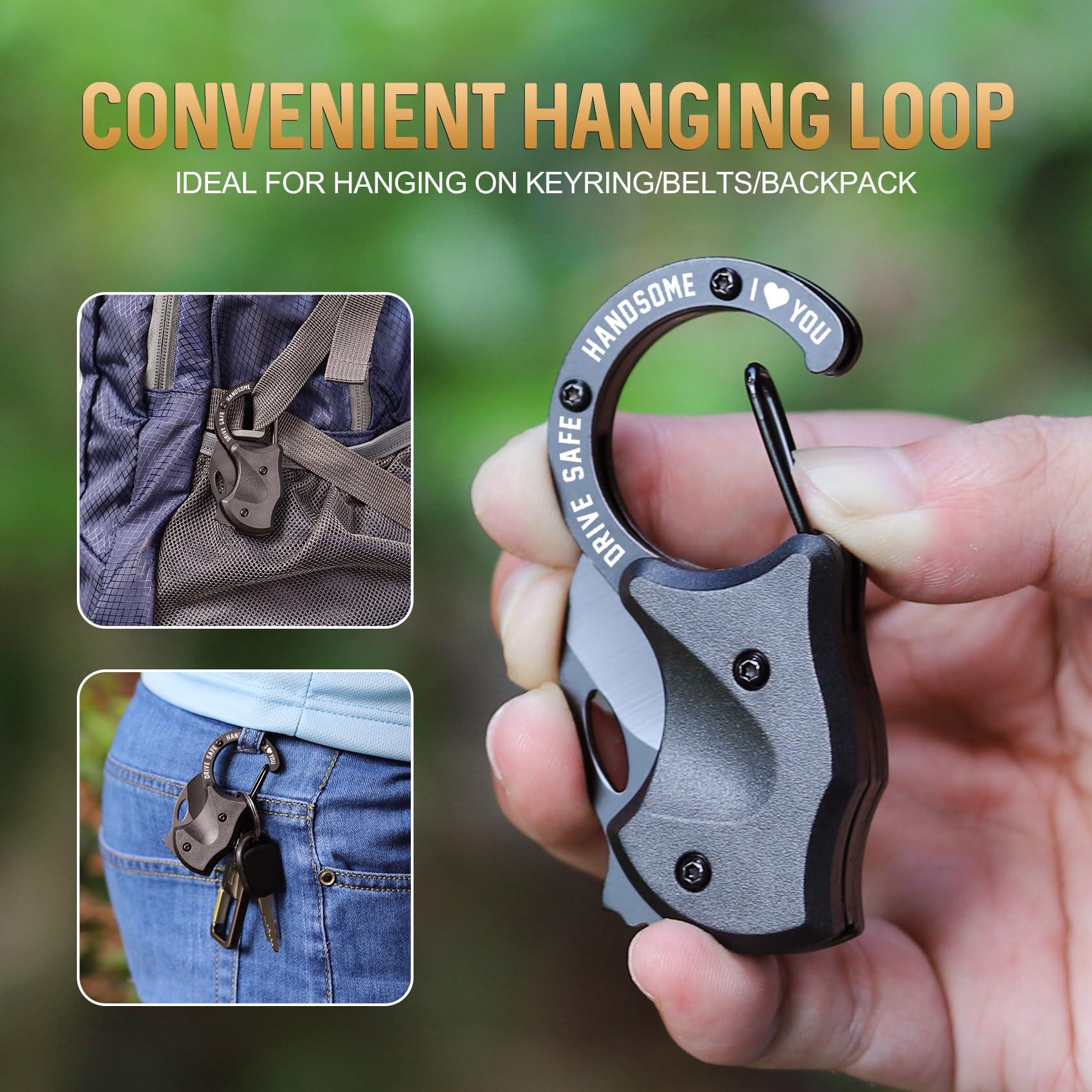 OOPERAY Gifts for Him Valentines Day Men Husband, Valentines Anniversary Birthday Gifts for Him, Mens Tool Gift, EDC Keychain Gift for Boyfriend, Valentine for Husband from Wife - Image 6