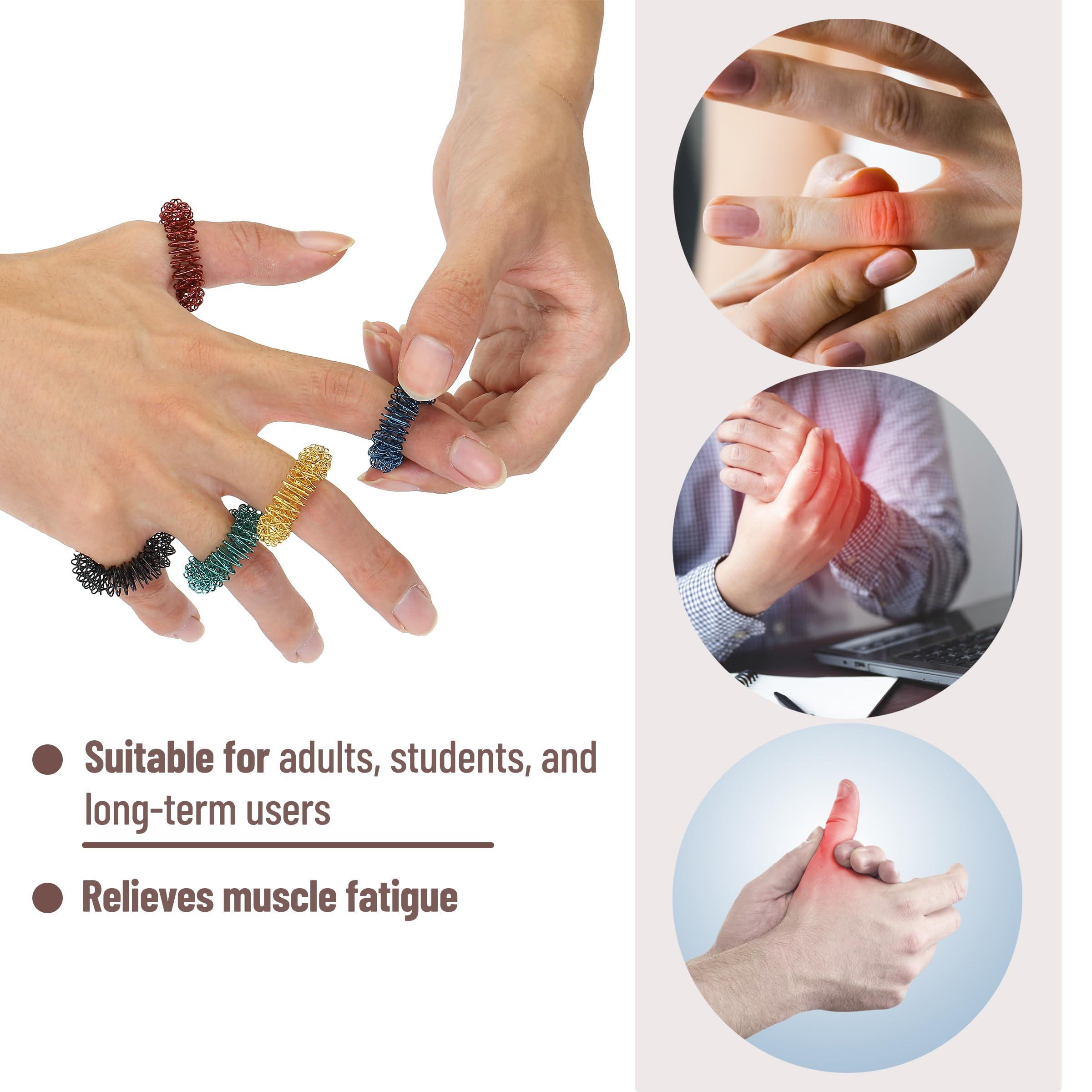 Mr. Pen- Spiky Sensory Rings, 10 Pack, Stress Relief Fidget Sensory Toys, Fidget Rings, Fidget Ring for Anxiety, Stress Relief Rings, Massager for Fidget ADHD Autism, Silent Stress Reducer Ring - Image 6