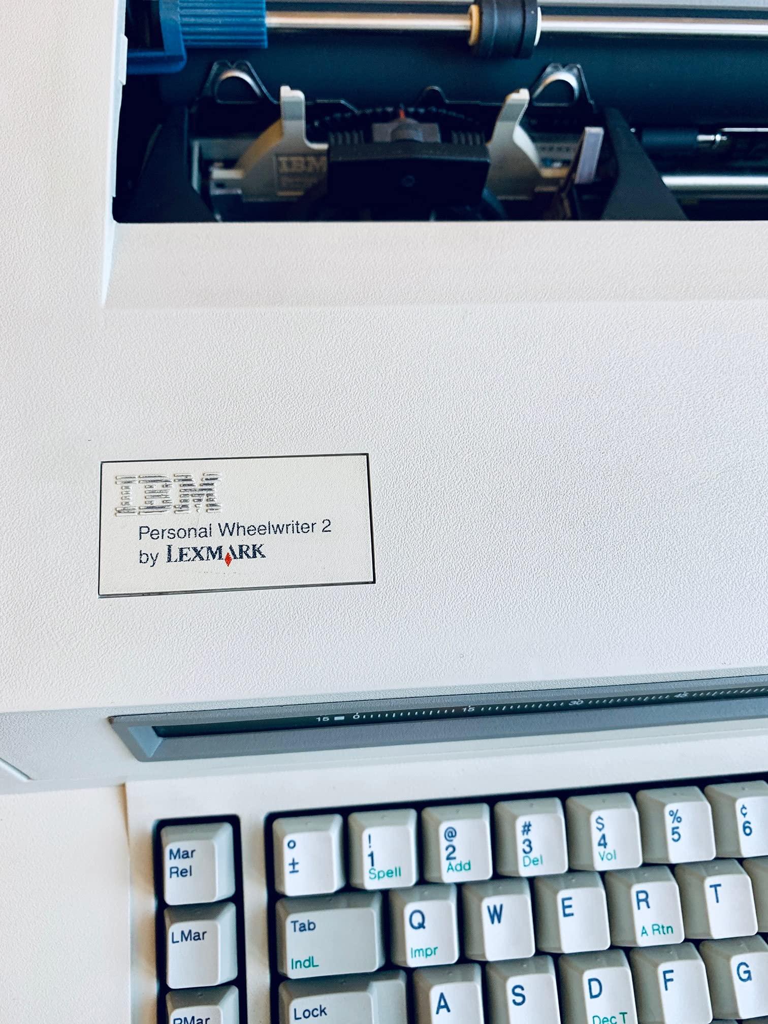 IBM Personal Wheelwriter 2 Typewriter - Refurbished (Renewed) - Image 6