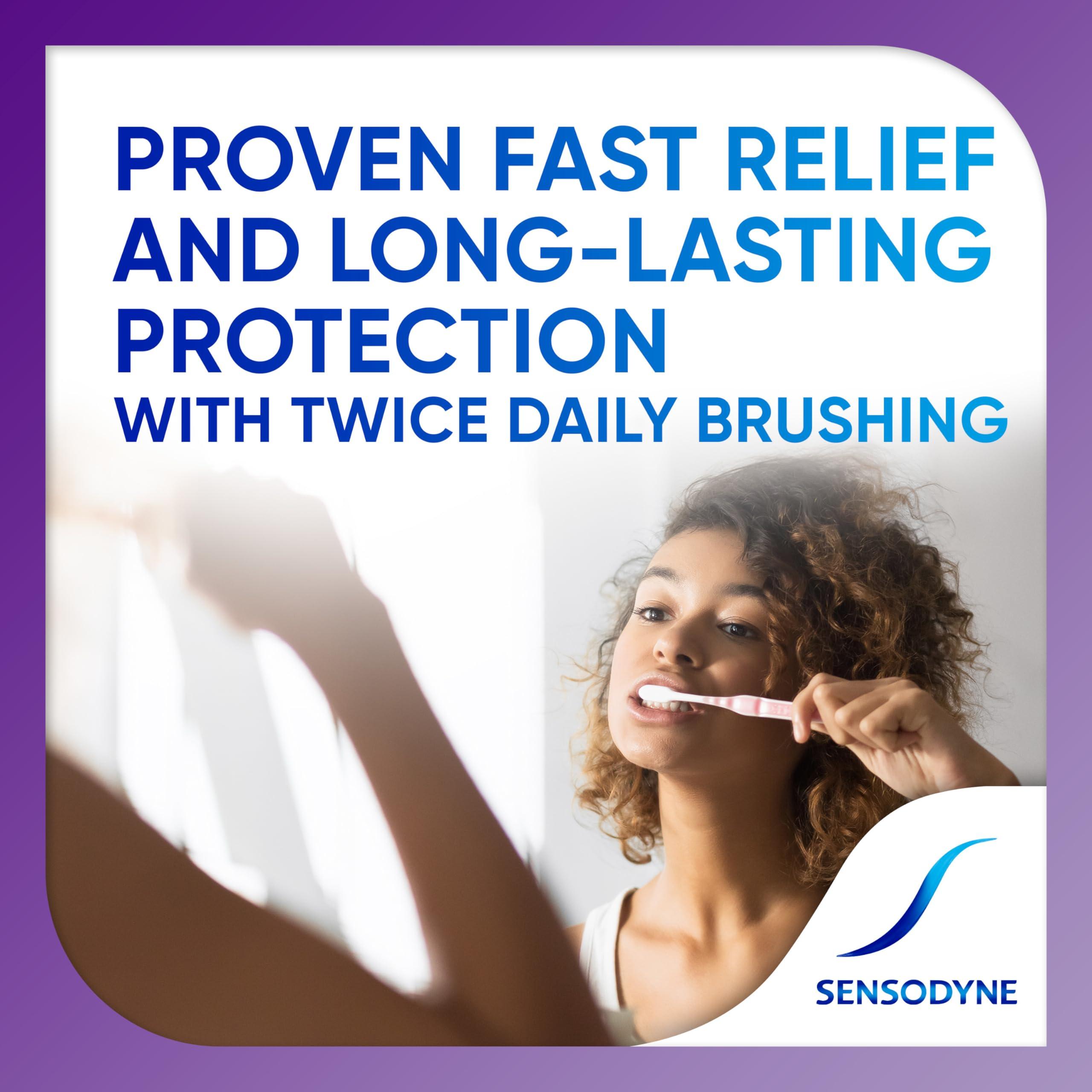 Sensodyne Rapid Relief Sensitive Toothpaste, Cavity Prevention and Sensitive Teeth Treatment - 3.4 Ounces - Image 5