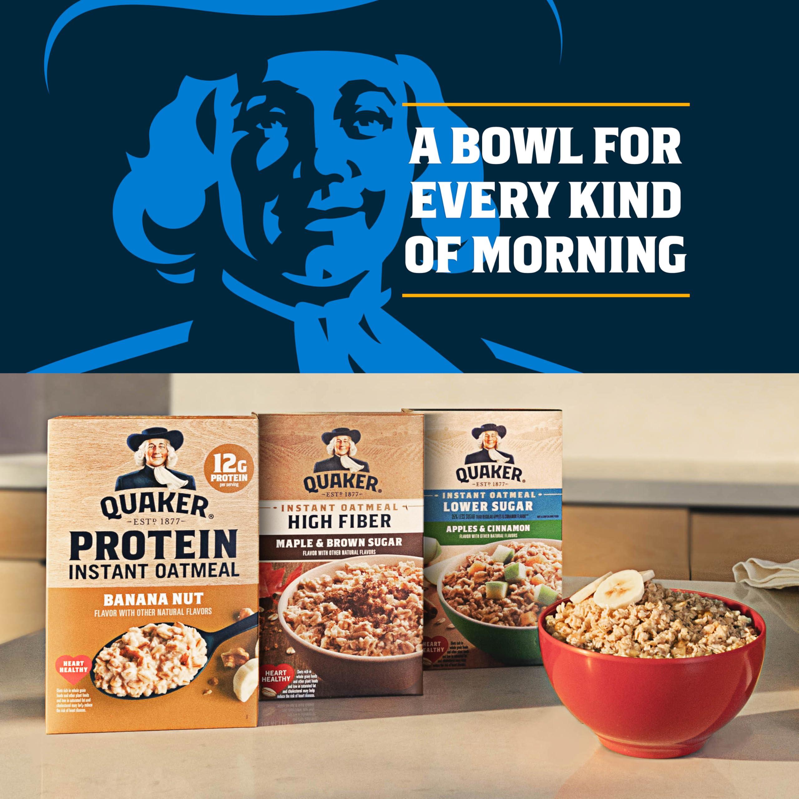 Quaker Instant Oatmeal Express Cups, 4 Flavor Variety Pack, 1.76 Ounce (Pack of 12) - Image 4