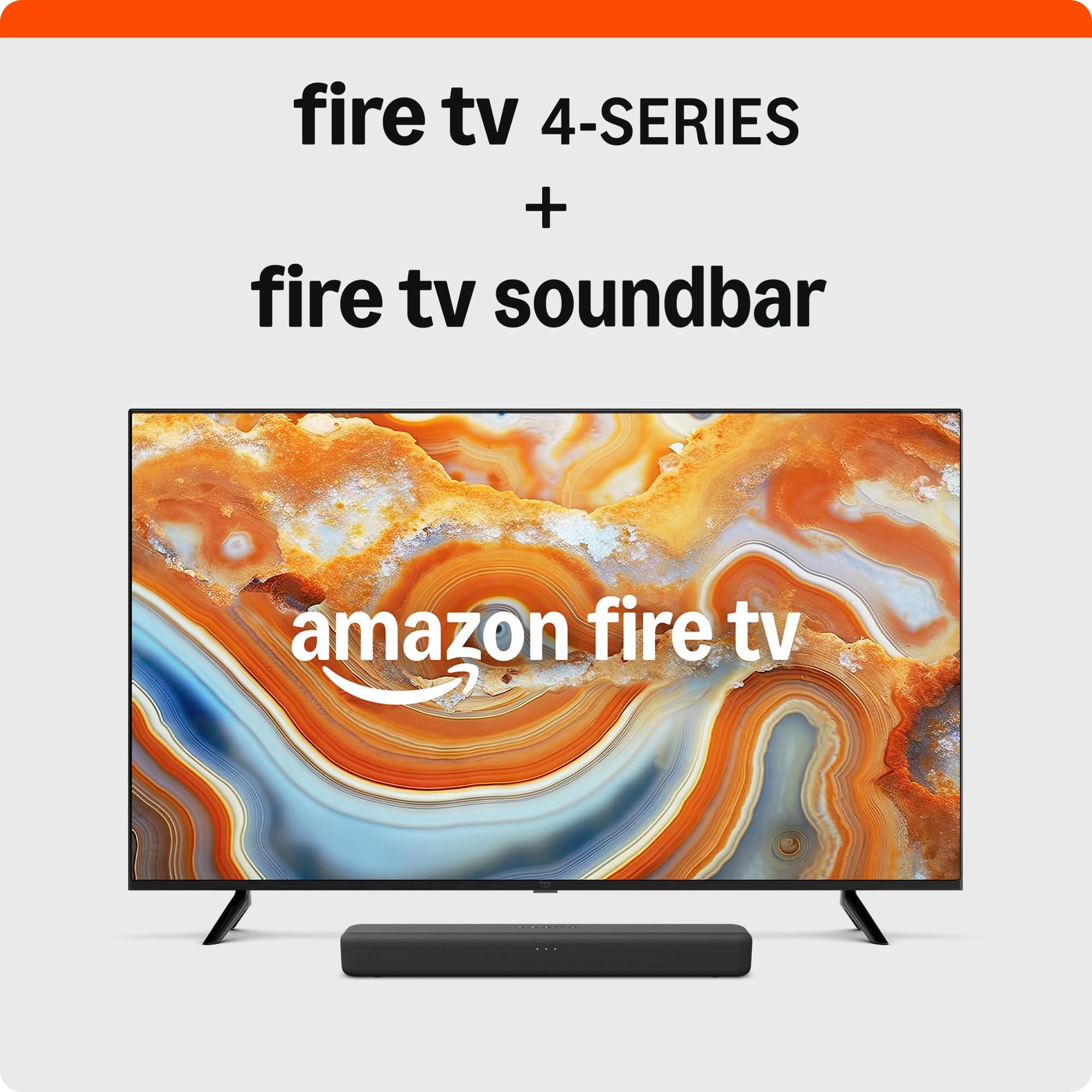 Amazon Fire TV 55" 4-Series, 2024 release, with Fire TV Soundbar - Image 6