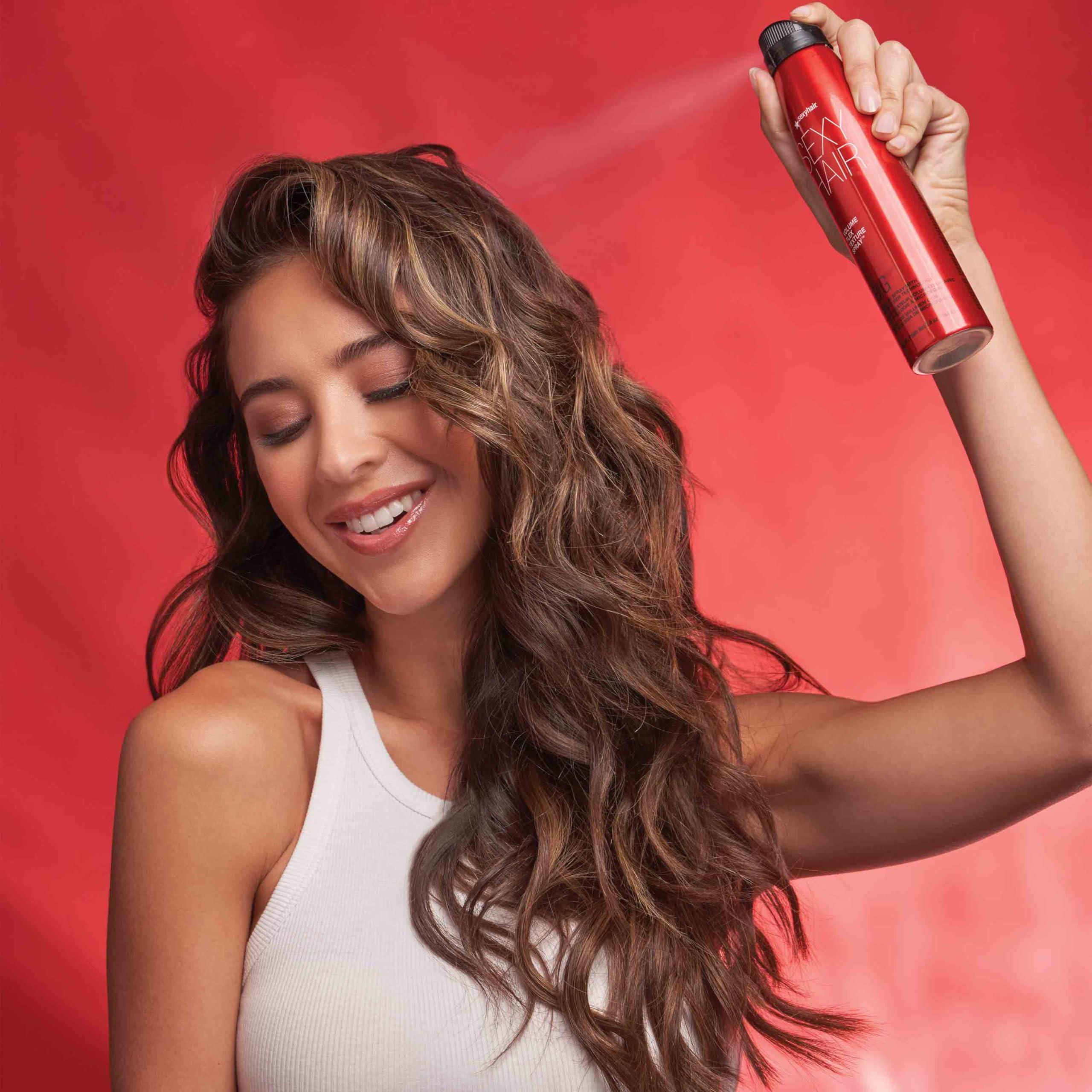 SexyHair Big Volume Flex Texture Spray with Microfiber Technology | Builds Flexible Fullness | Provides Volume Up to 2x - Image 3