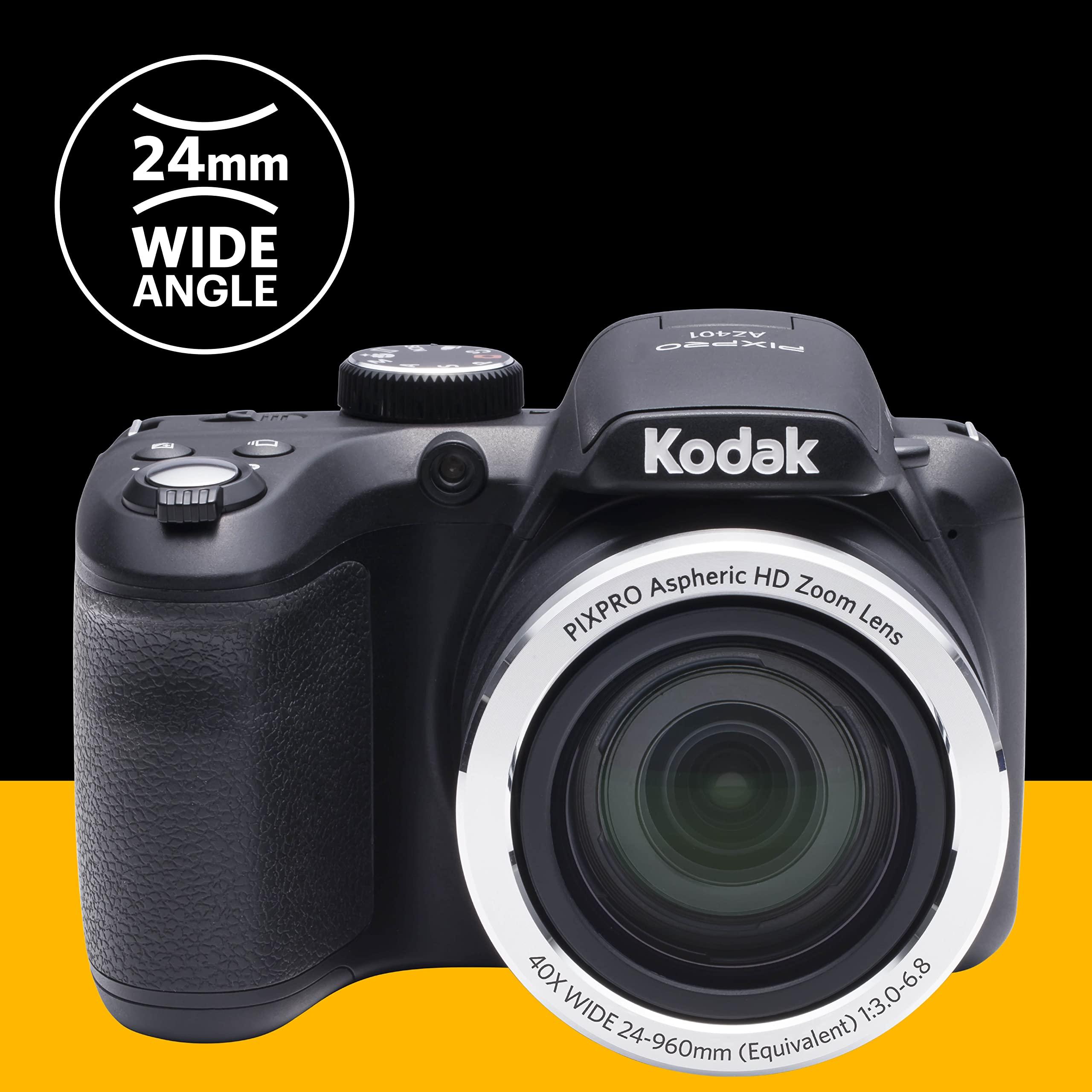 Kodak PIXPRO Astro Zoom AZ401-BK 16MP Digital Camera with 40X Optical Zoom and 3" LCD (Black) - Image 5