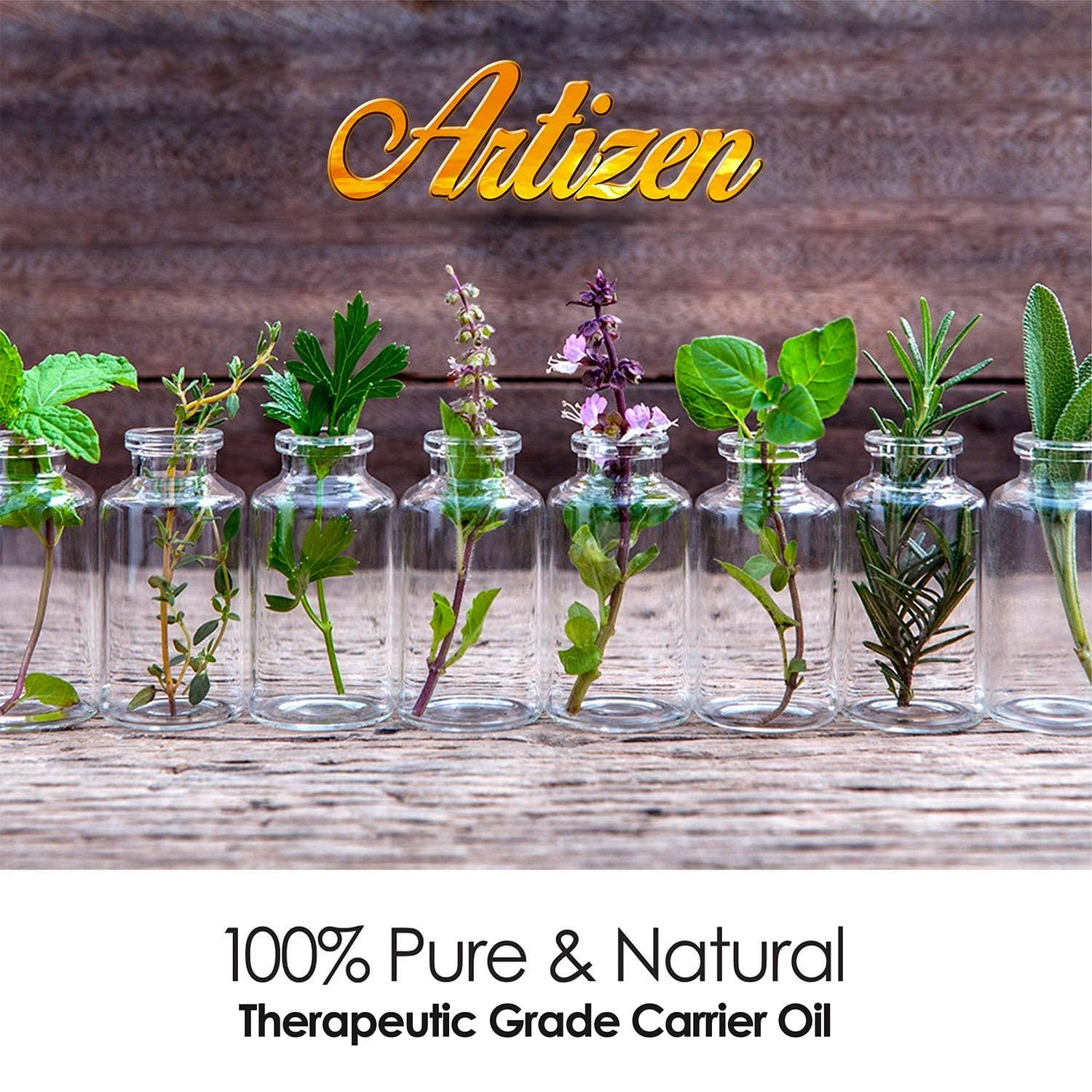 Artizen 100% Pure Jojoba Oil (Huge 4OZ Bottle) All-Natural Jojoba Oil - Cold Pressed - Perfect Moisturizer for Hair, Skin, Face, and Hair - Image 3