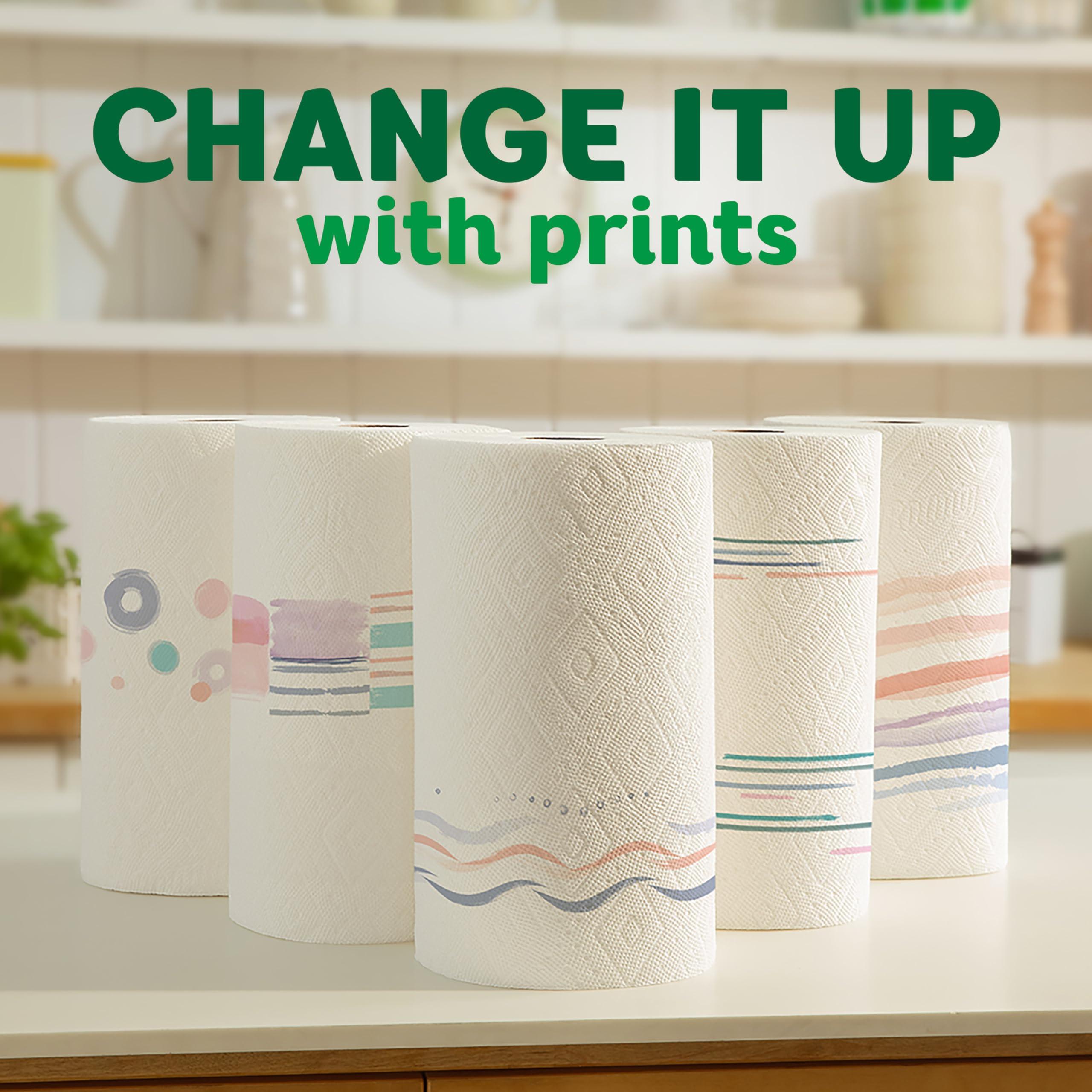 Bounty Select-A-Size Paper Towels, Prints, 2 Triple Rolls = 6 Regular Rolls (Packaging May Vary) - Image 6