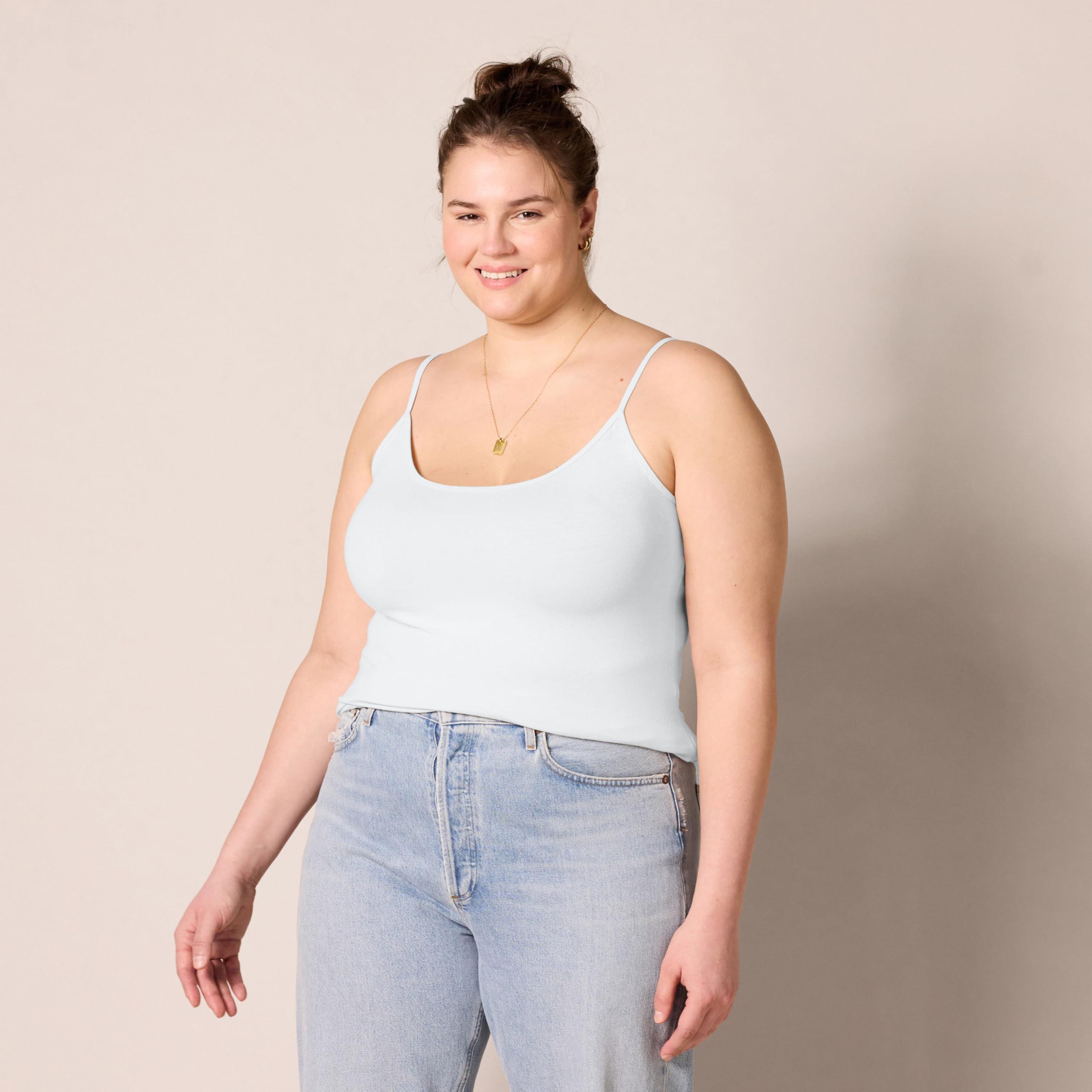 Amazon Essentials Women's Slim-Fit Camisole, Pack of 4 - Image 6