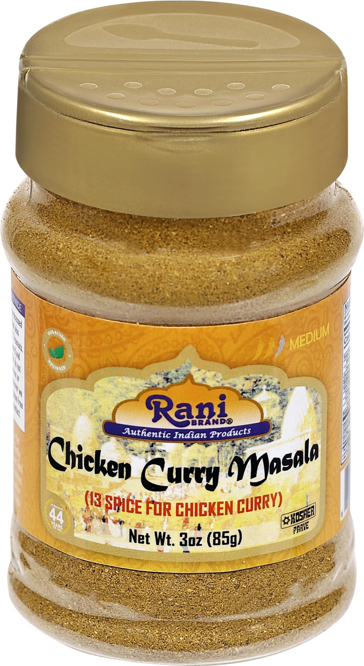 Rani Chicken Curry Masala Indian 13-Spice Blend 3oz (85g) PET Jar ~ All Natural | Vegan | No Colors | Gluten Friendly | NON-GMO | Kosher | Indian Origin - Image 7