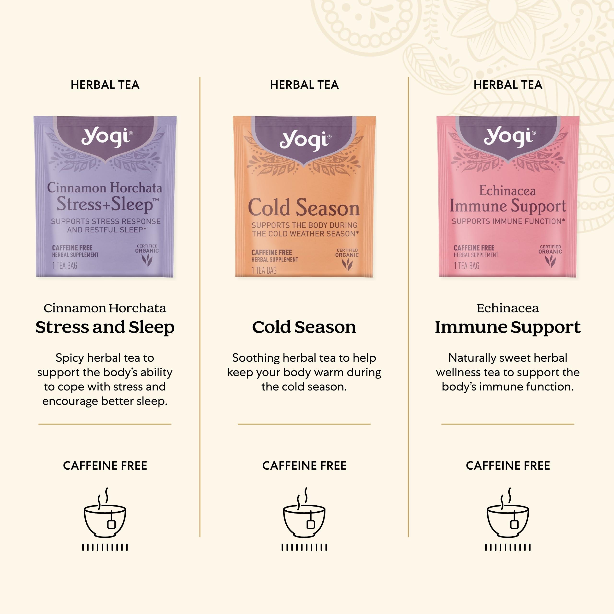 Organic Sampler Gift Box-5 Tea Bags per Flavor (45 Tea Bags)-Delicious Wellness Immunity Teas-9 Herbal Teas-Caffeine-Free Tea Variety Pack-Tea Gift Set - Image 5