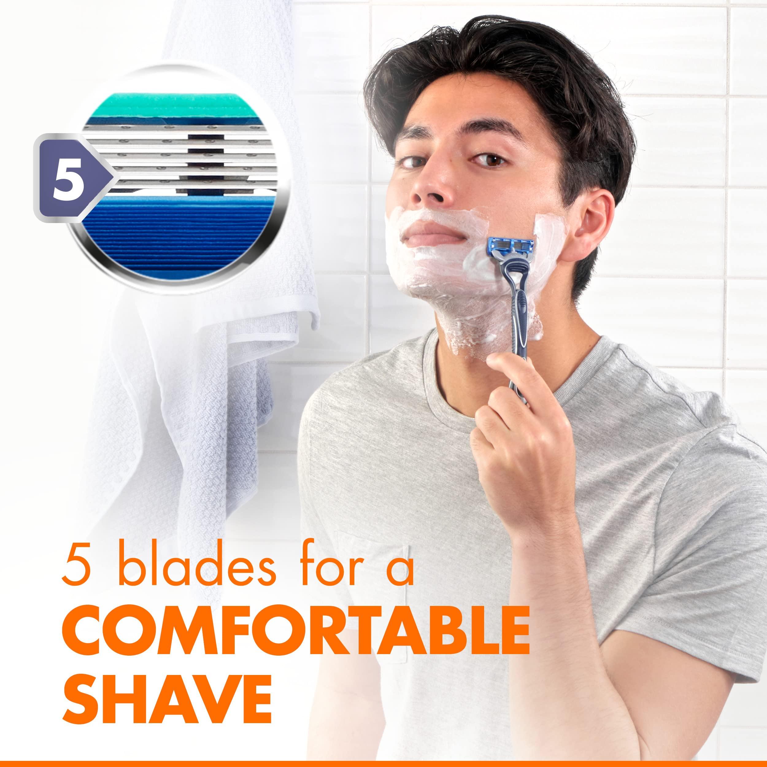 Gillette Sensor5 Men's Disposable Razors, 2 Count - Image 3