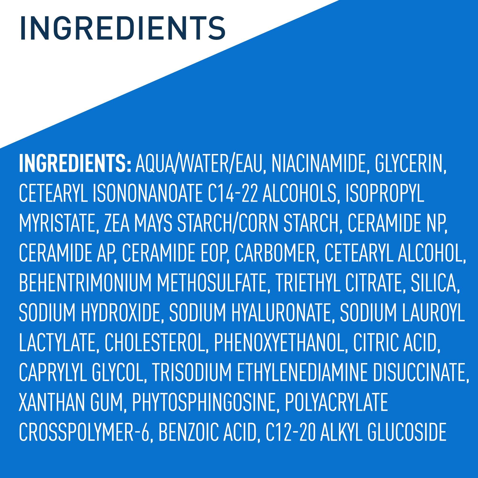 CeraVe Oil Control Moisturizing Gel-Cream, Face Moisturizer for Oily Skin, Niacinamide, Hyaluronic Acid & Oil Absorbing Technology To Rebalance Oily Skin, Non-Comedogenic, Fragrance Free & Oil-Free - Image 9