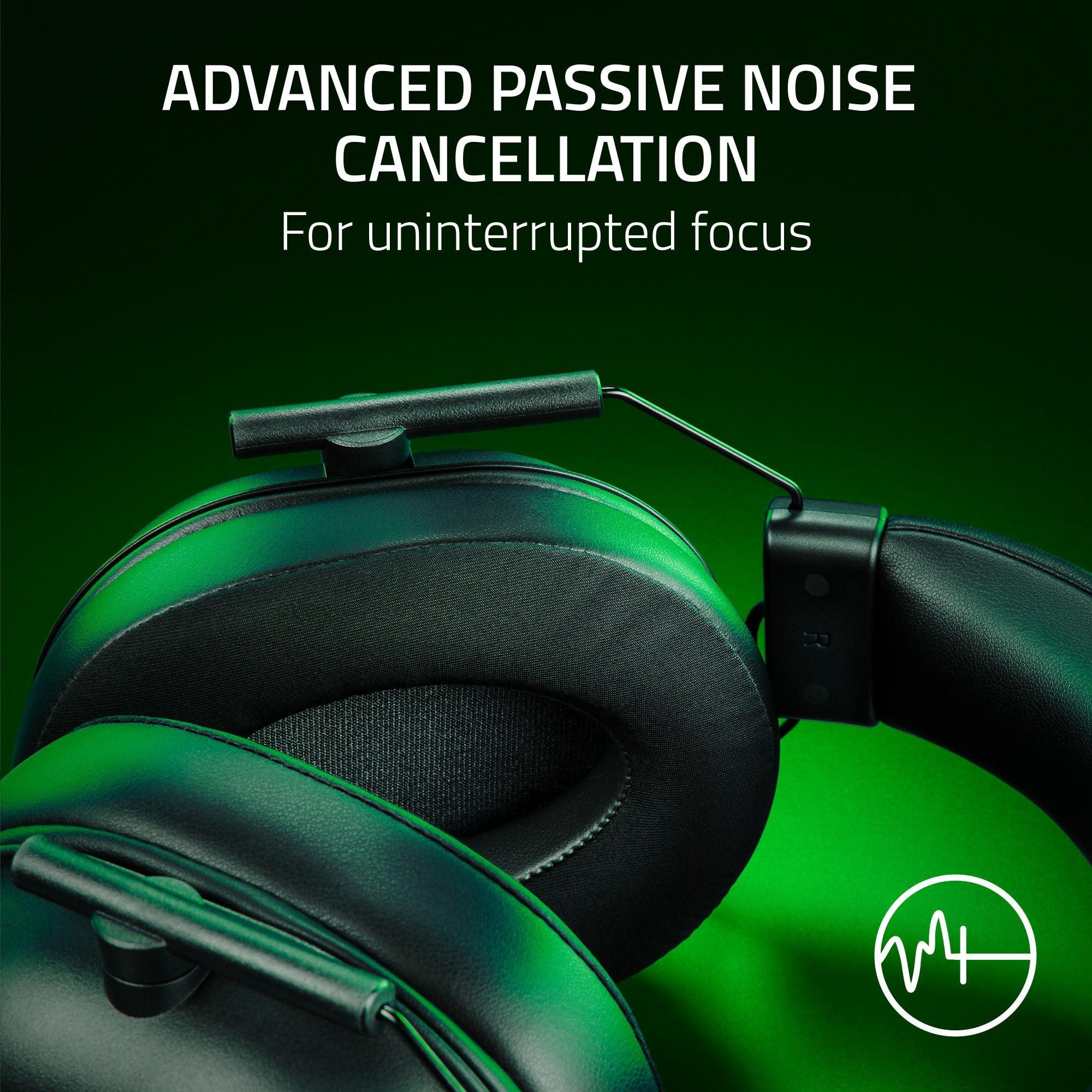 Razer BlackShark V2 X Xbox Gaming Headset: 50mm Drivers - Cardioid Mic - Lightweight - Comfortable, Noise Isolating Earcups - for Xbox Series X, Series S, PS5, PC, Switch via 3.5mm Audio Jack - Black - Image 4