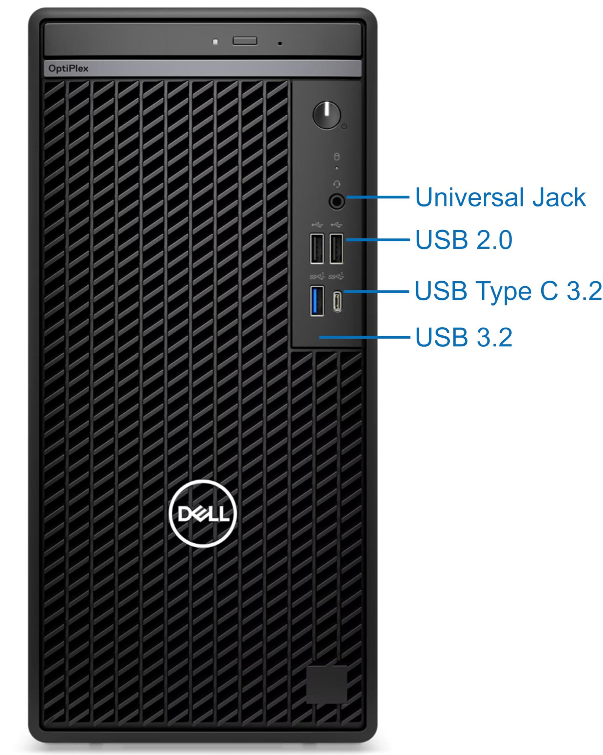 Dell Optiplex 7020 Tower Desktop Computer, Intel Core i9-12900K, 64GB RAM, 2TB NVMe SSD, DisplayPort, HDMI, USB C, DVDRW, Built in AX Wi-Fi, Bluetooth, Windows 11 Pro- AI Copilot, Black - Image 2