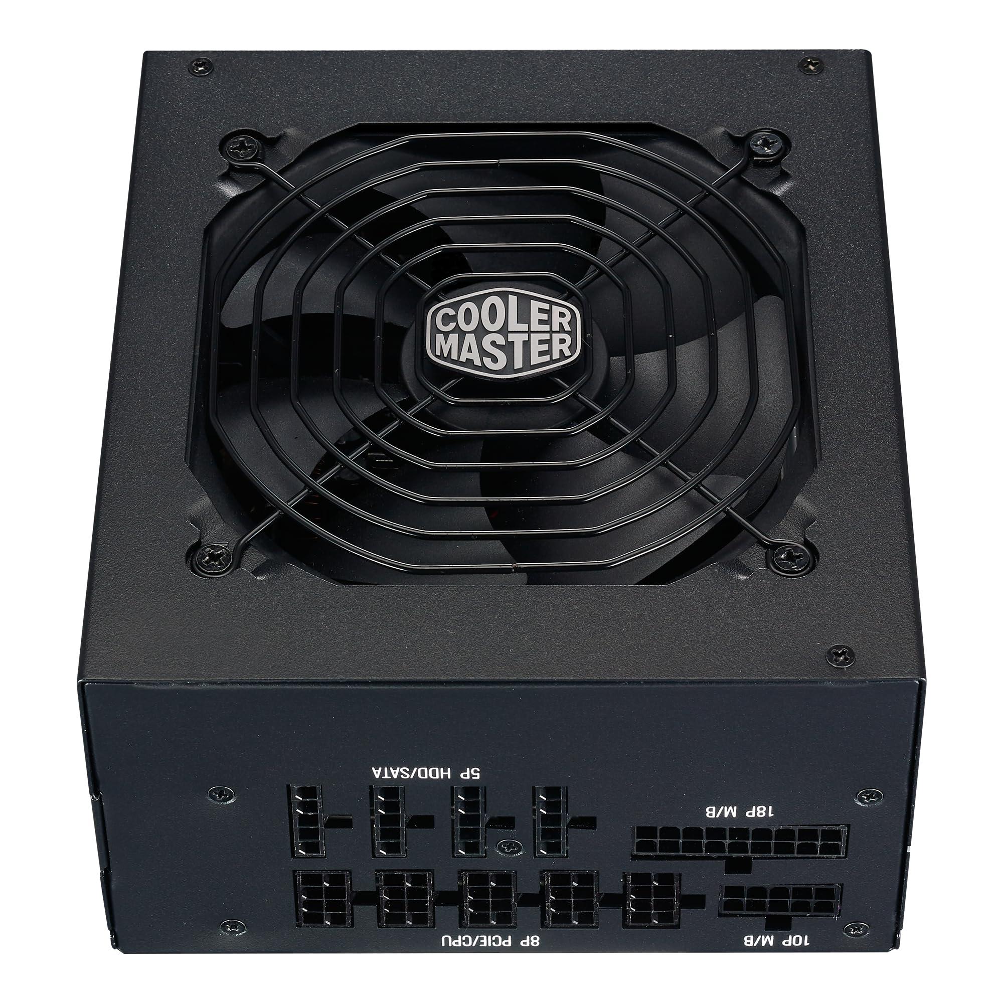 Cooler Master MWE Gold 850 V2 Full Modular, 850W, 80+ Gold Efficiency, 2 EPS Connectors, 120mm HDB Fan, Semi-fanless Operation, 5 Year Warranty - Image 15