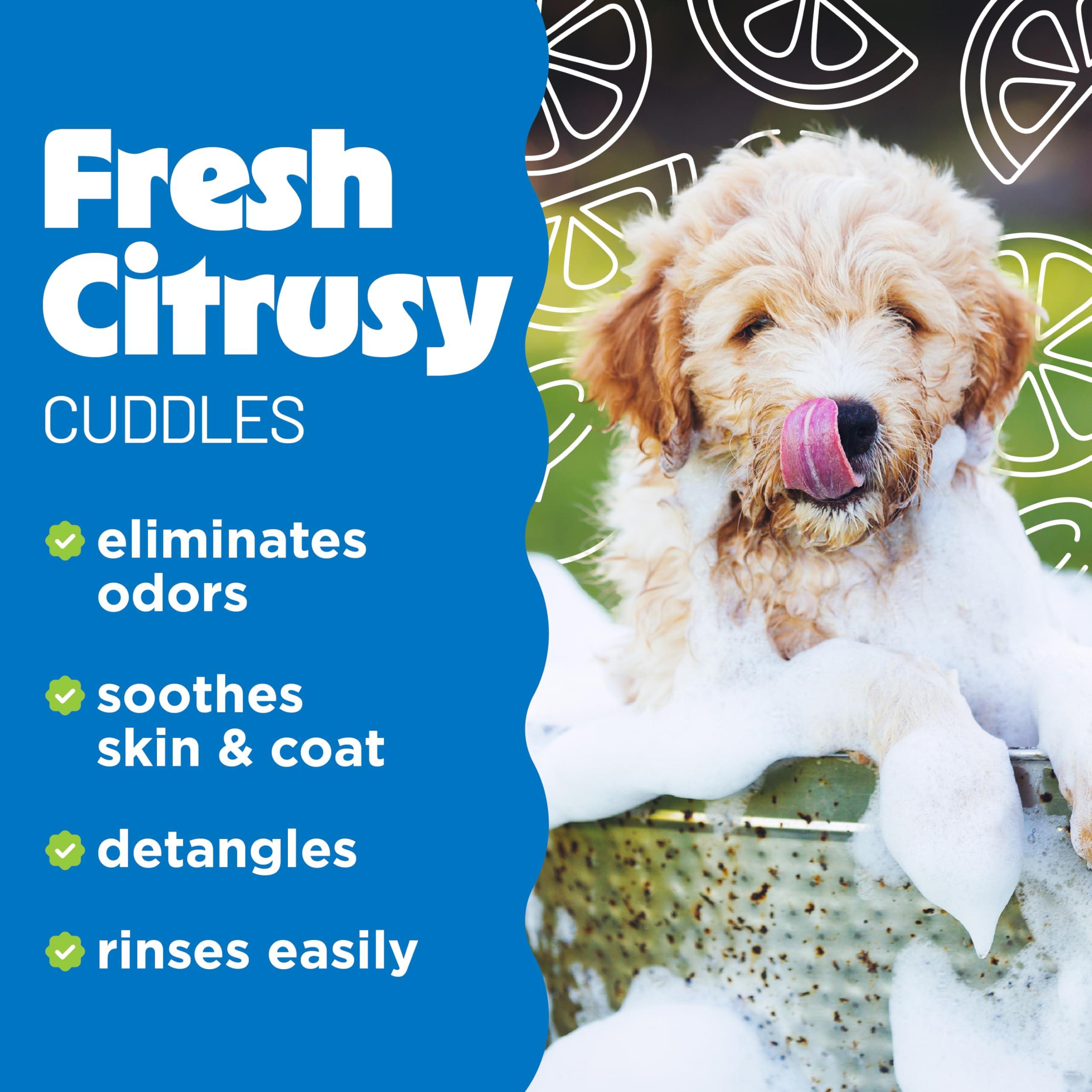 TropiClean Deshedding Dog Conditioner, Reduces Shedding & Softens Coat, Puppy Safe, Made in the USA, Lime & Cocoa Butter Scent, 20oz. - Image 3