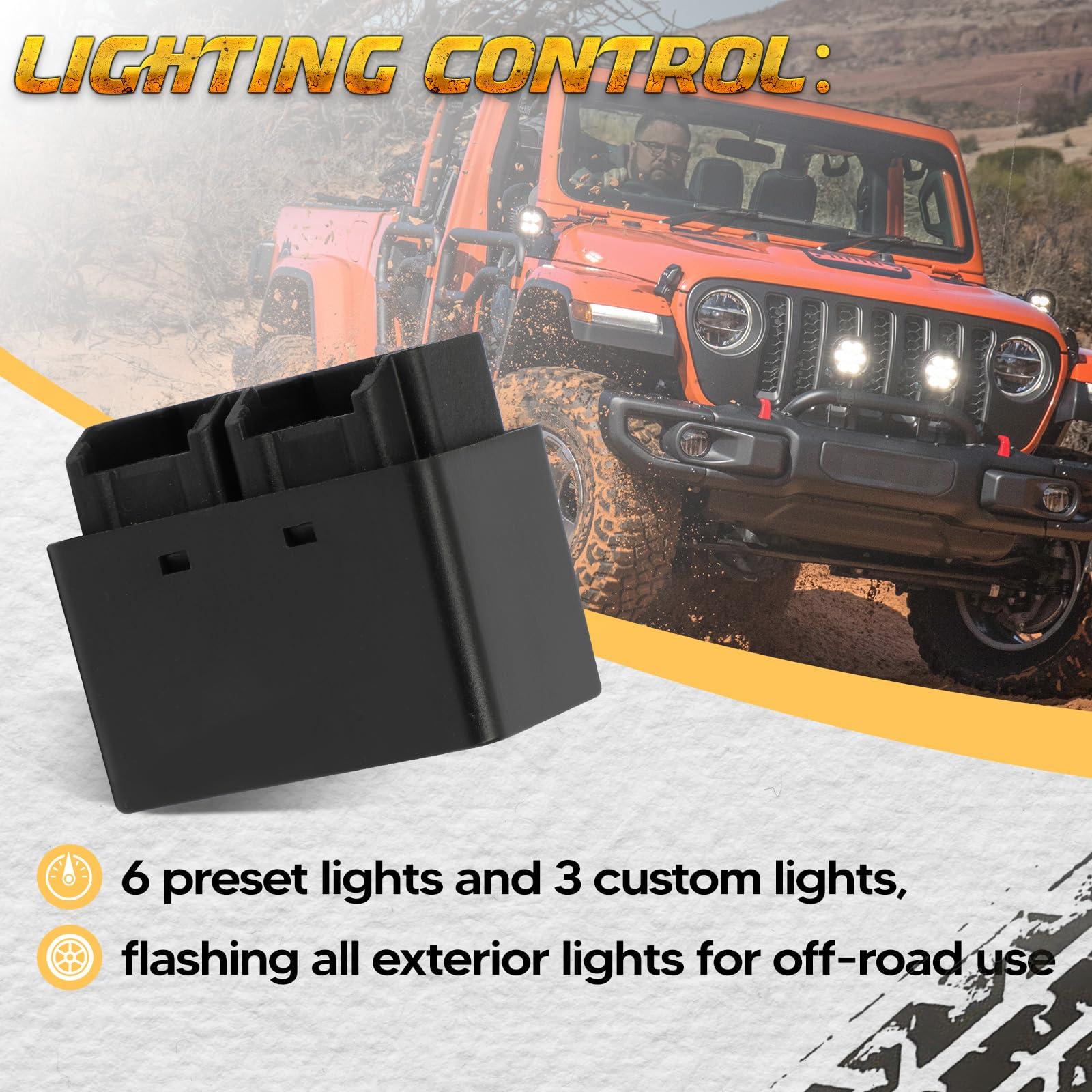WildGear Tazer Mini Programmer Calibration Module Fit for 2018-2024 Jeep Wrangler JL, 2020-2024 Jeep Gladiator JT and 2021-2024 Jeep Wrangler 4XE - Image 4