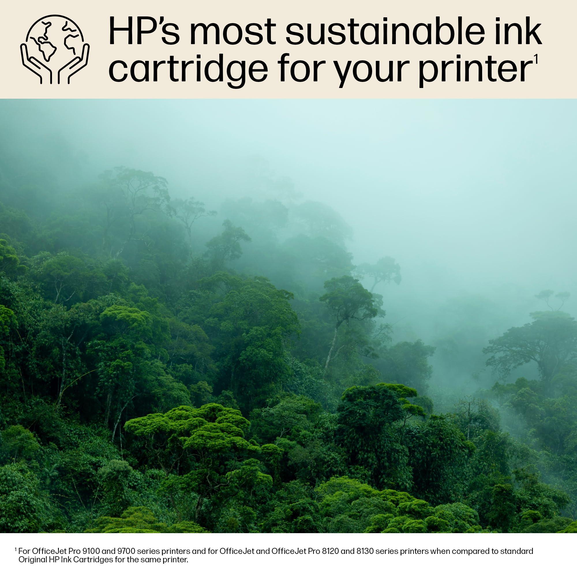 HP 936e EvoMore High Yield Yellow Ink Cartridge | Works OfficeJet 9120 Series, OfficeJet Pro 9100 Series, OfficeJet Pro Wide Format 9700 Series | Carbon Neutral | 4S6V5LN - Image 4