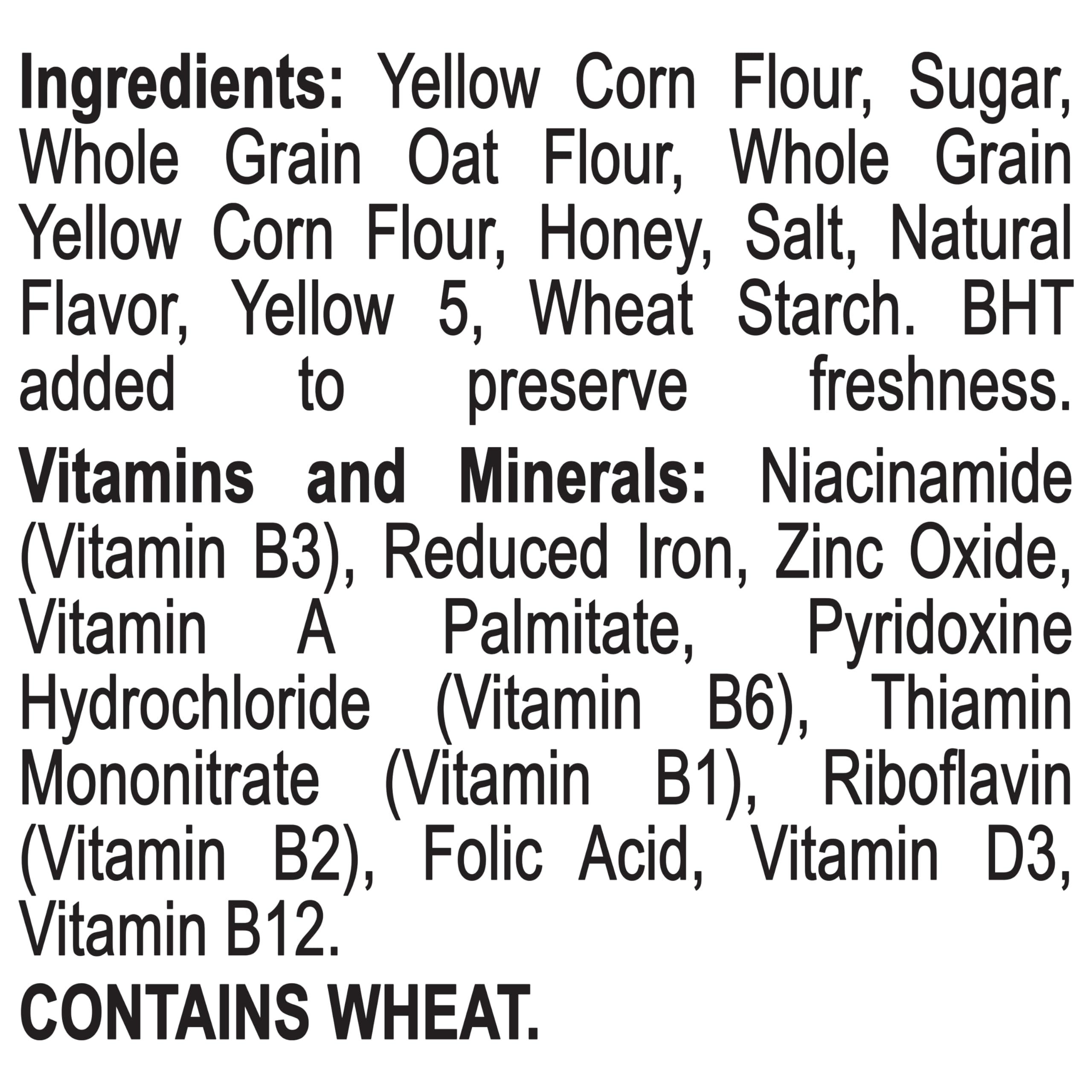Post Honeycomb Cereal, Honey Flavored Sweetened Corn and Oat Cereal, 19 OZ Box - Image 3