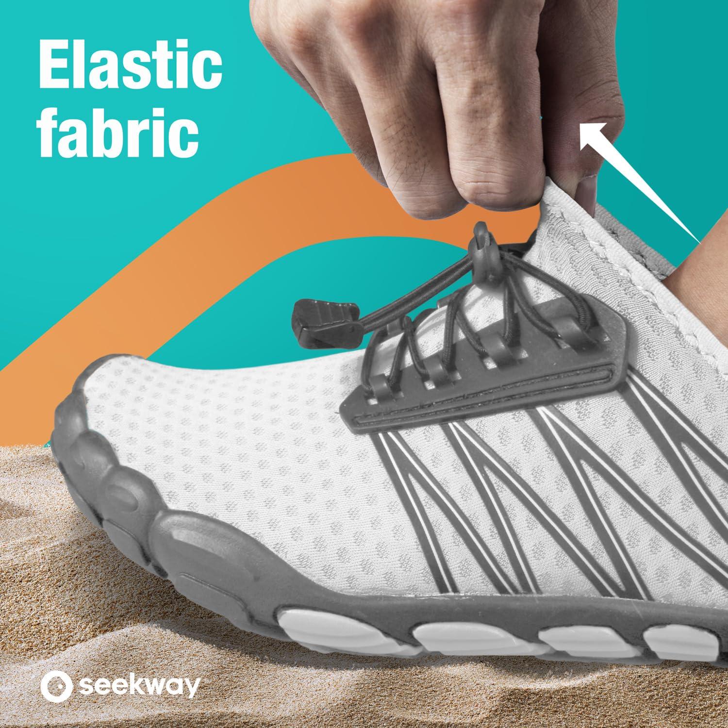 SEEKWAY Water Shoes Men Women Adult Quick-Dry Aqua Sock Barefoot for Beach Swim River Pool Lake Hiking Kayaking Surfing - Image 4