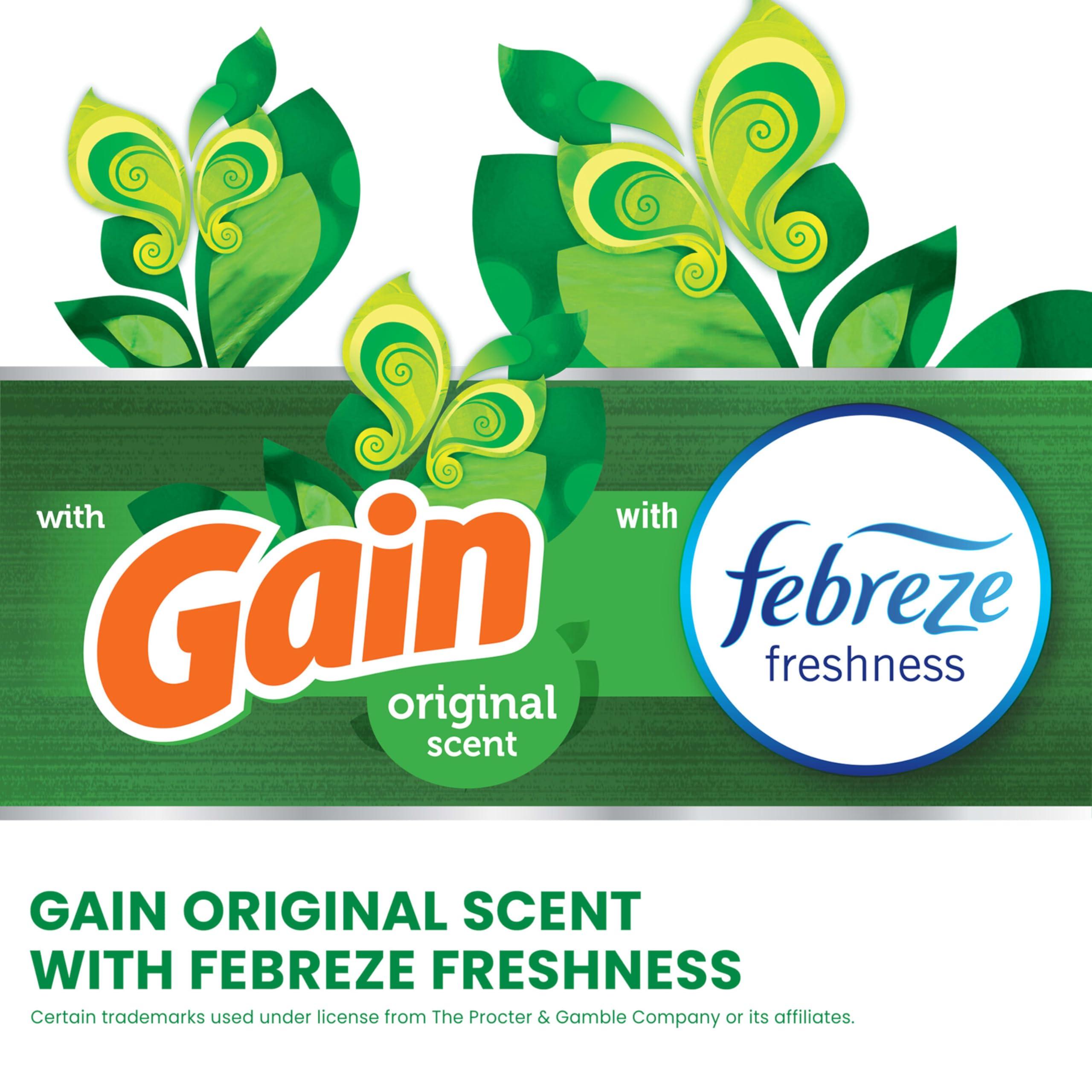 Glad ForceFlex Tall Kitchen Trash Bags, 13 Gal, Gain Original with Febreze, 40 Ct (Pack May Vary) - Image 3