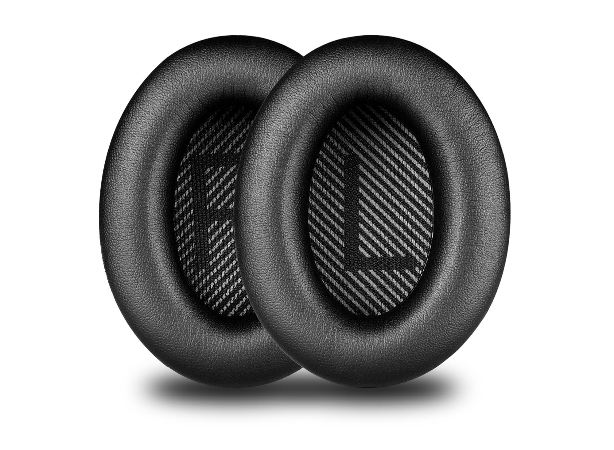 Replacement Earpads Headphone for Bose Quietcomfort 35 QC25 QC15 Ae2 SoundLink, Memory Foam Soft Soundtrue Earpads Cushions for Bose Headphones, Comfortable Thickness