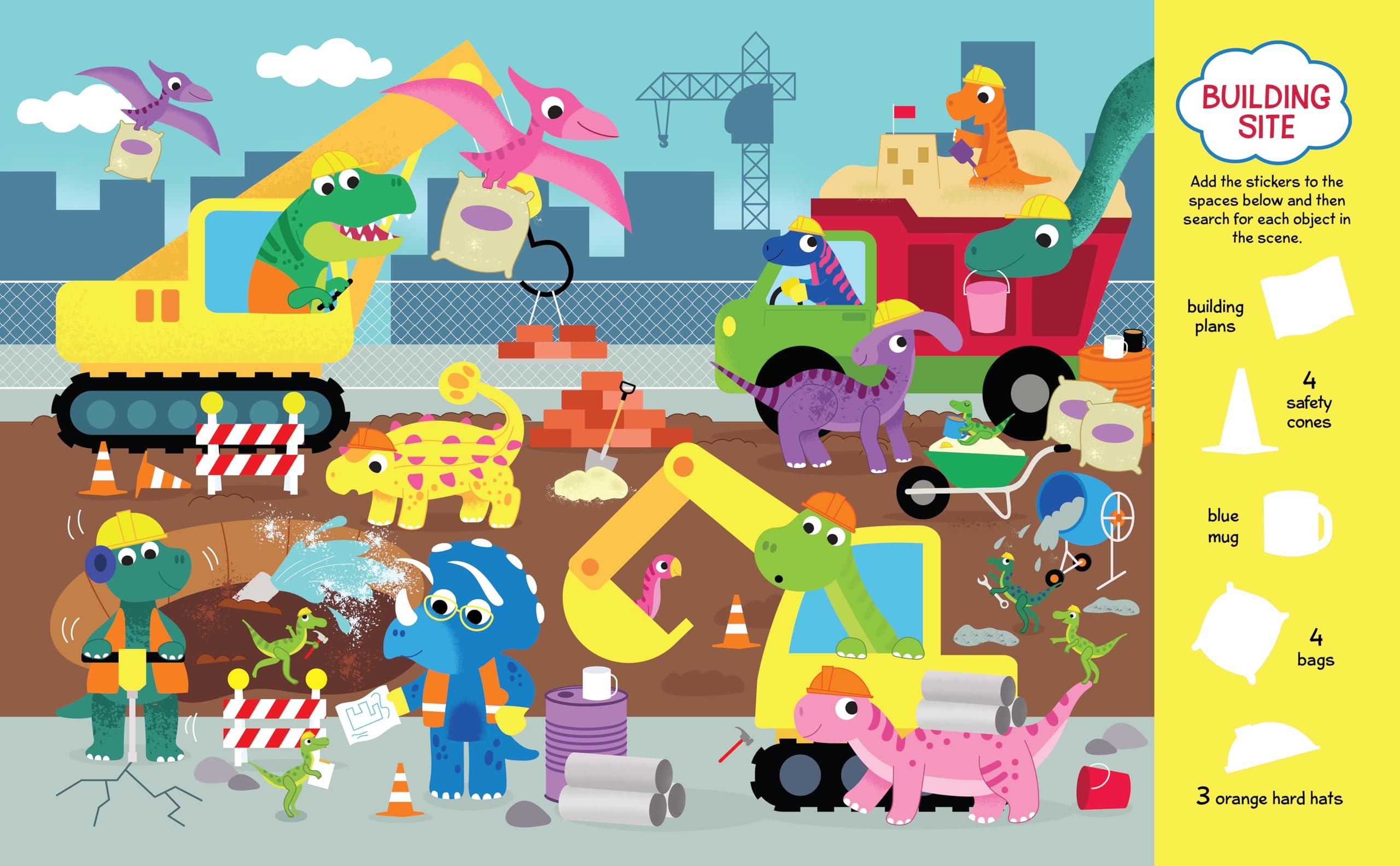 Brain Games - I Can Find It!: Dinosaurs - Includes Stickers! - Image 3