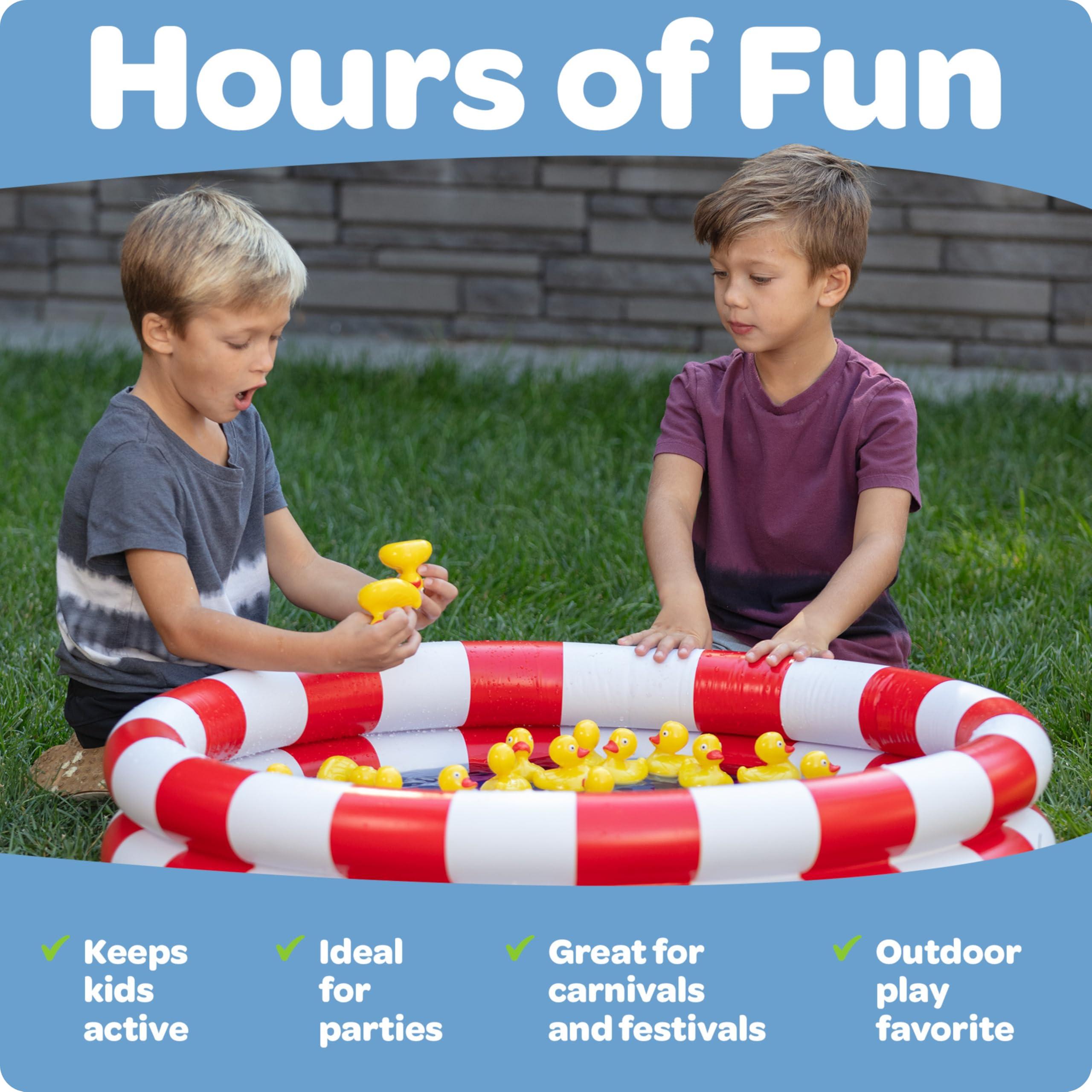 Duck Pond Matching Carnival Game, Outdoor Games for Kids Birthday Party Field Day Fun Activities for Kids 4-8, 3-5 - Outdoor Water Toys and Games for Backyard, Memory Game, Easter Gift Summer Toy - Image 5
