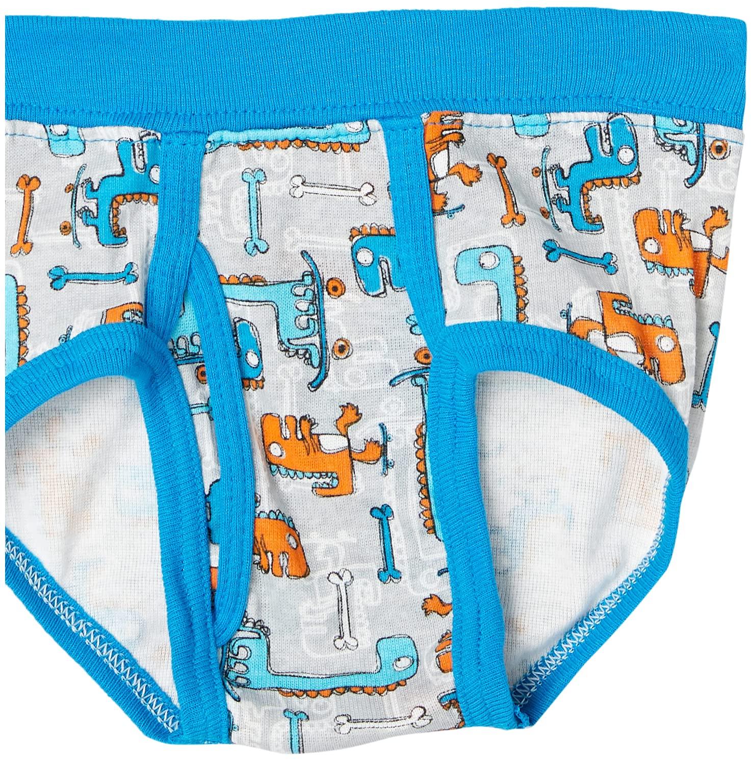Hanes Toddler Boys' Briefs Pack, Dinosaur Printed Cotton Underwear, 10-Pack - Image 3