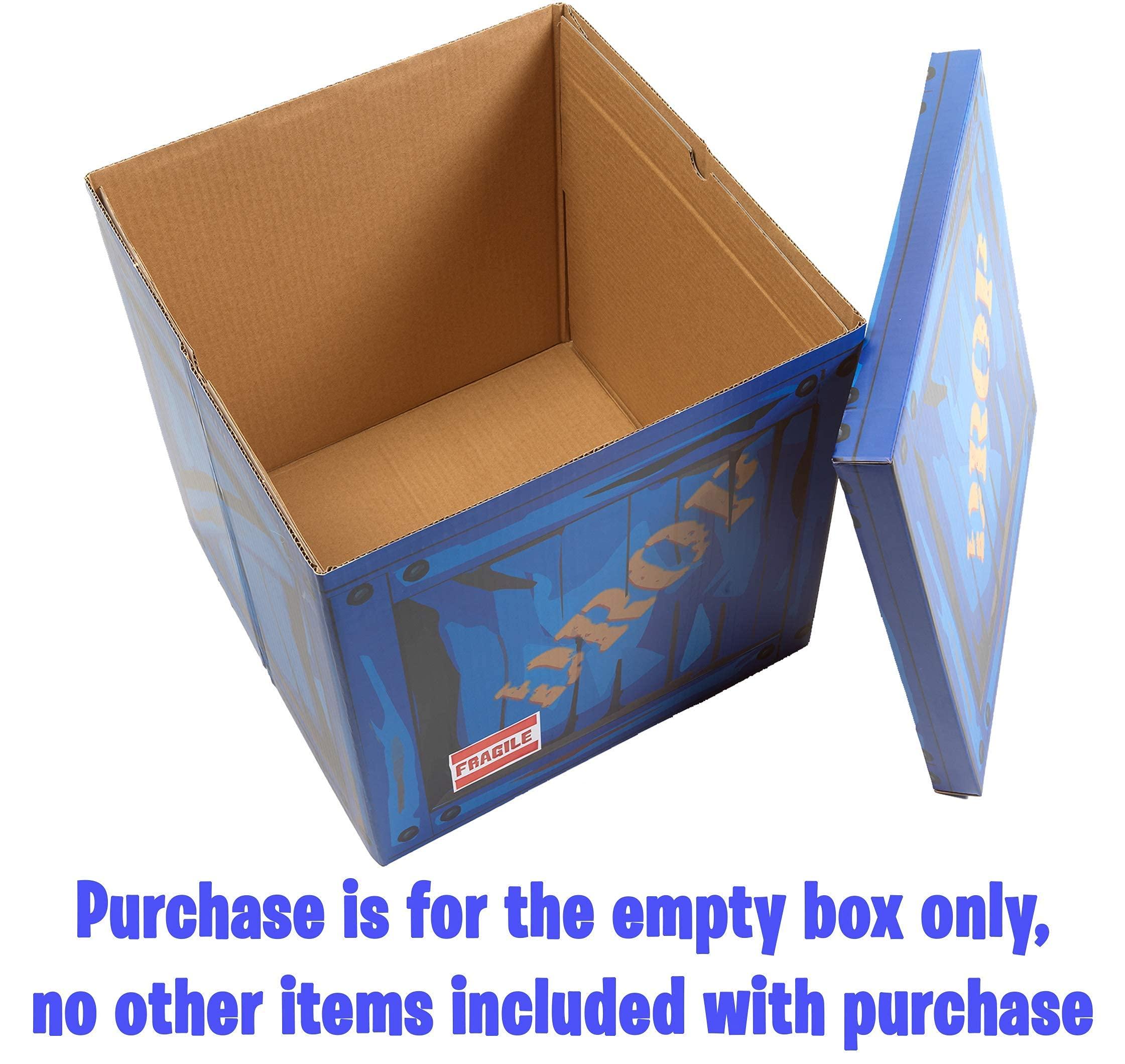 Loot Drop Box – Large 14” x 14” x 14” Cardboard Gift Box for Gamer-Themed Parties & Birthday Decor | Fun Storage or Display Cube for Gaming Fans | Box Only, No Balloon - Image 5