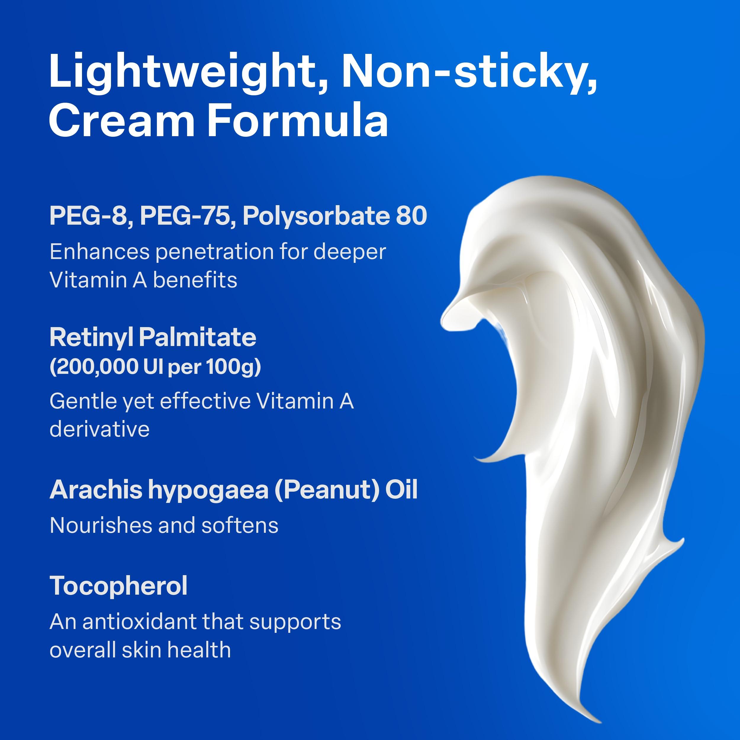 A313 French Pharmacy Vitamin A (Retinoids) Lightweight Face Cream for Anti-Aging, Reduce Wrinkles, Prevents Acne Breakouts, and Hyperpigmentation - Skincare for Smooth, Radiant Skin - 50g Cream - Image 4