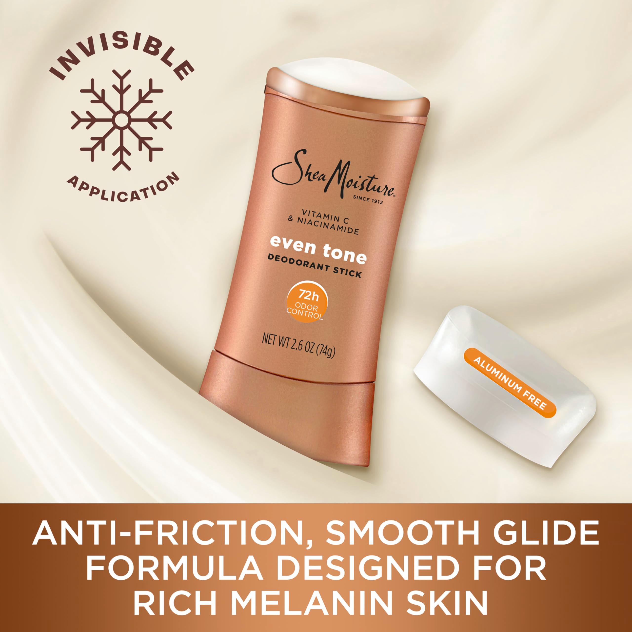 SheaMoisture Deodorant Stick for 72h Odor Control Fresh Aluminum Free 2.6 oz - Image 5
