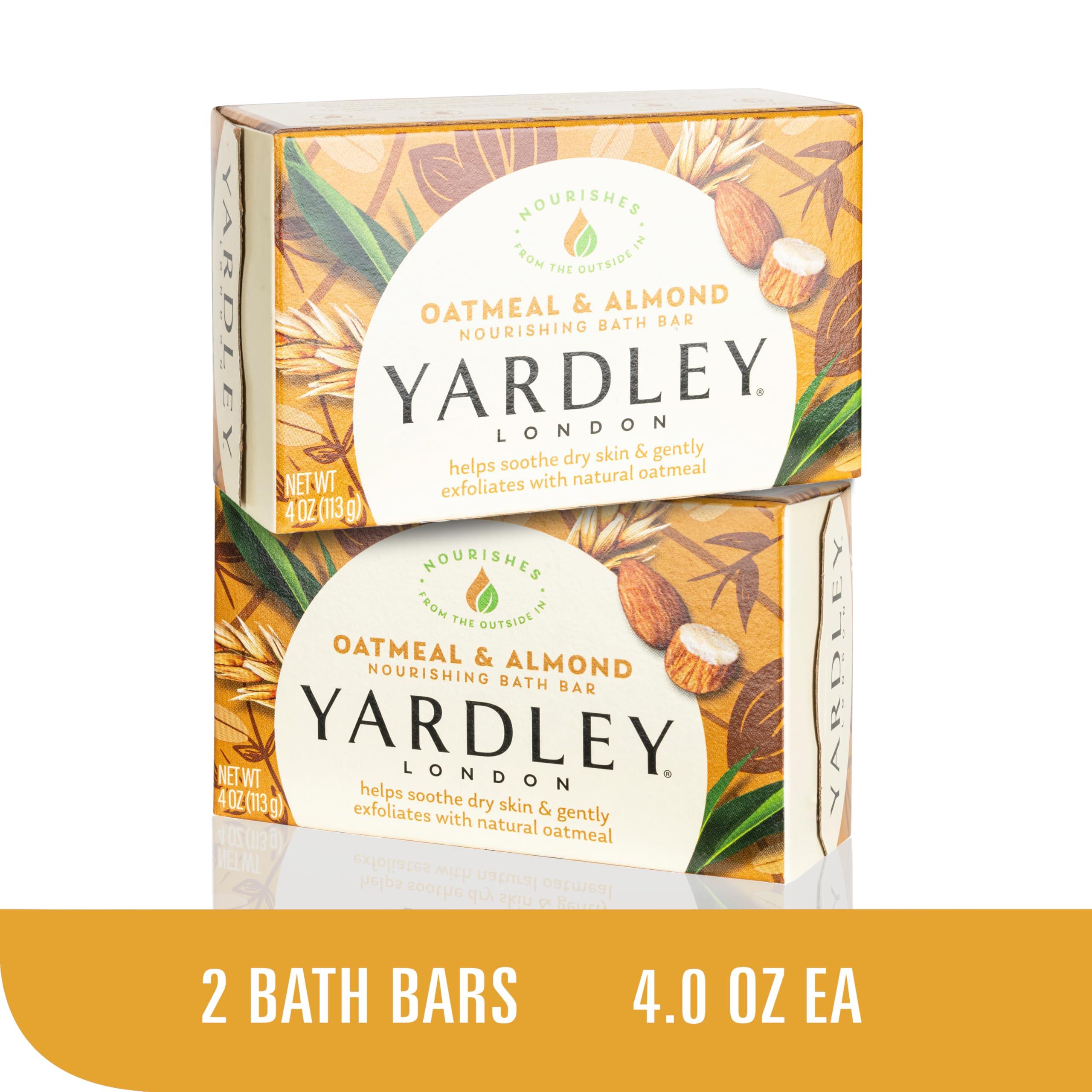 Yardley London Soap Bath Bar Bundle - 10 Bars: English Lavender, Oatmeal and Almond, Aloe and Avocado, Cocoa Butter, Lemon Verbena 4 Ounce Bars (Pack of 10, Two of each) - Image 5