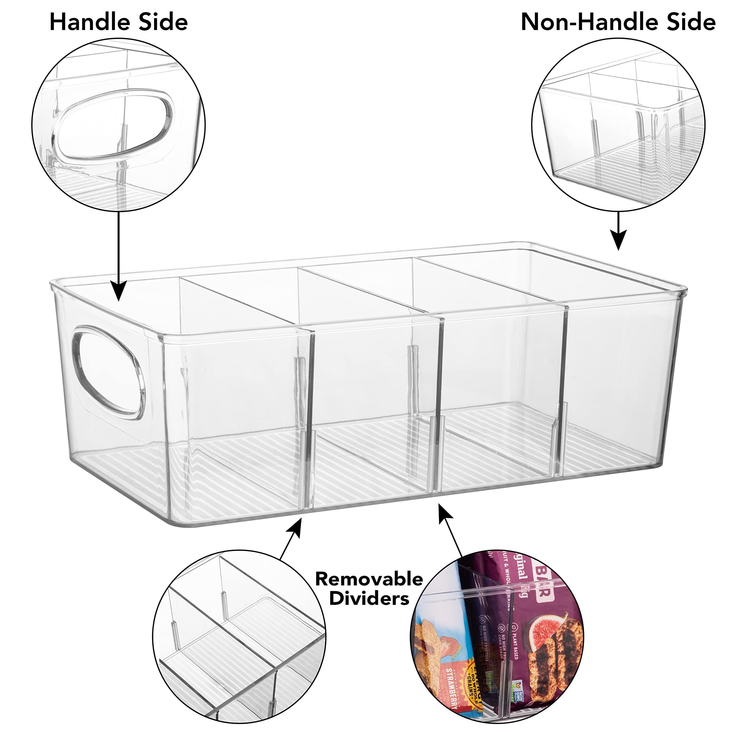 Pantry Organizers and Storage and Cabinet Organizer, 2 Pack - Kitchen Organizers and Storage, Great Fridge or Snack Organizer - Perfect in Refrigerator or Cupboard Shelf - Image 5