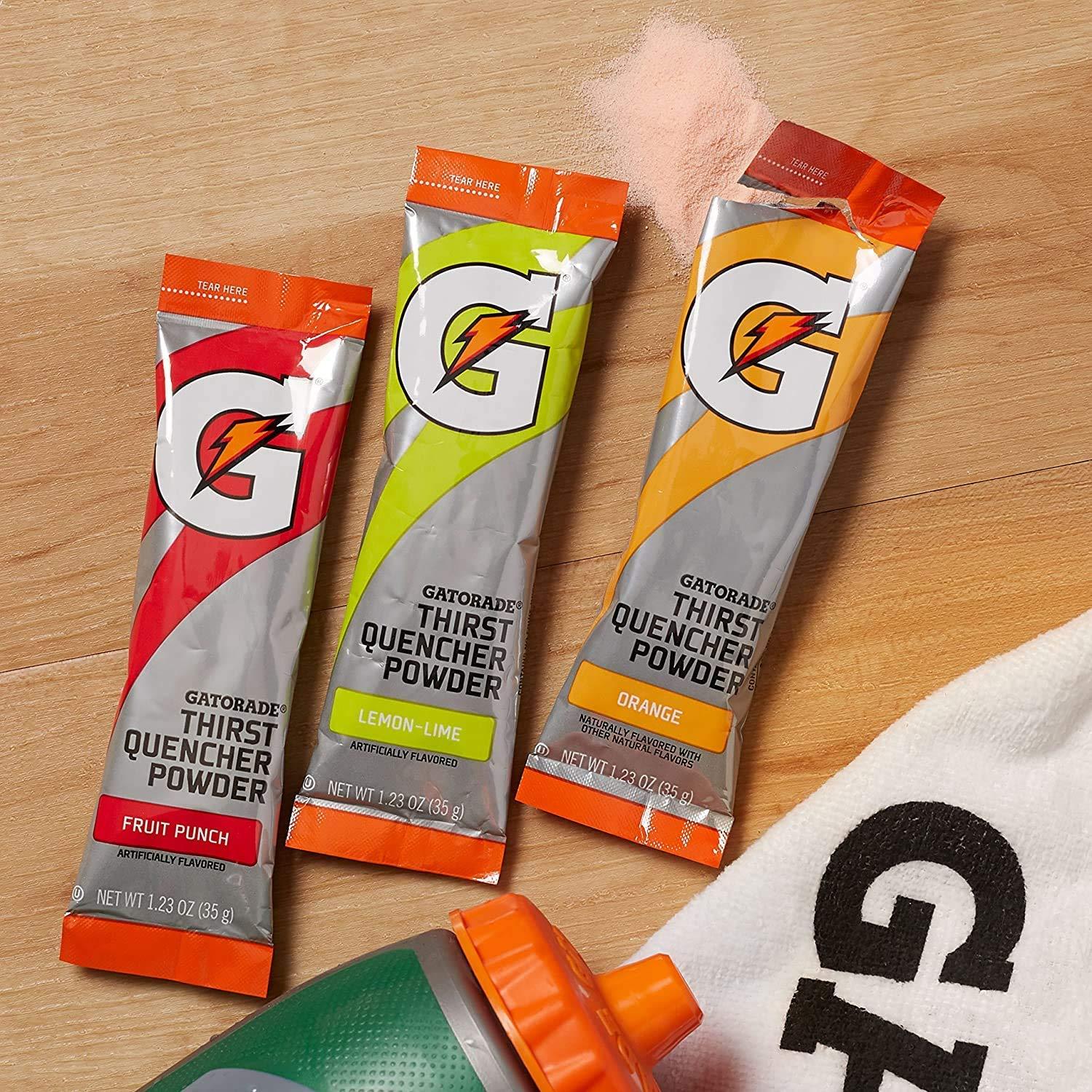 Gatorade G Powder 10ct Punch, Mixed Fruit, 10 Count - Image 7