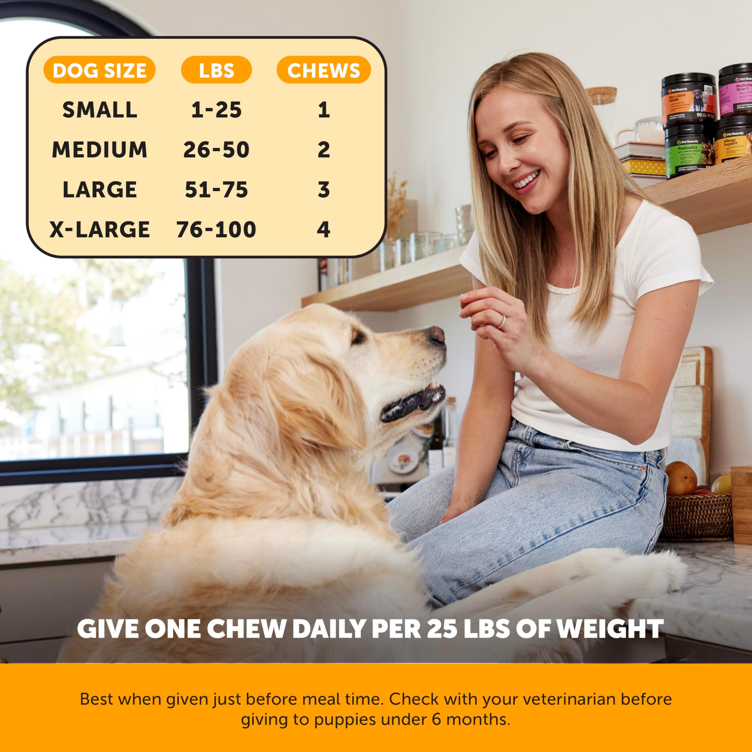 Dog Allergy & Itch Relief - Advanced Itch Supplement with Probiotics for Dogs - Immune Support & Skin Relief for Seasonal Allergies - Natural Itchy Skin & Paw Relief - (Salmon, 90 Ct) - Image 5