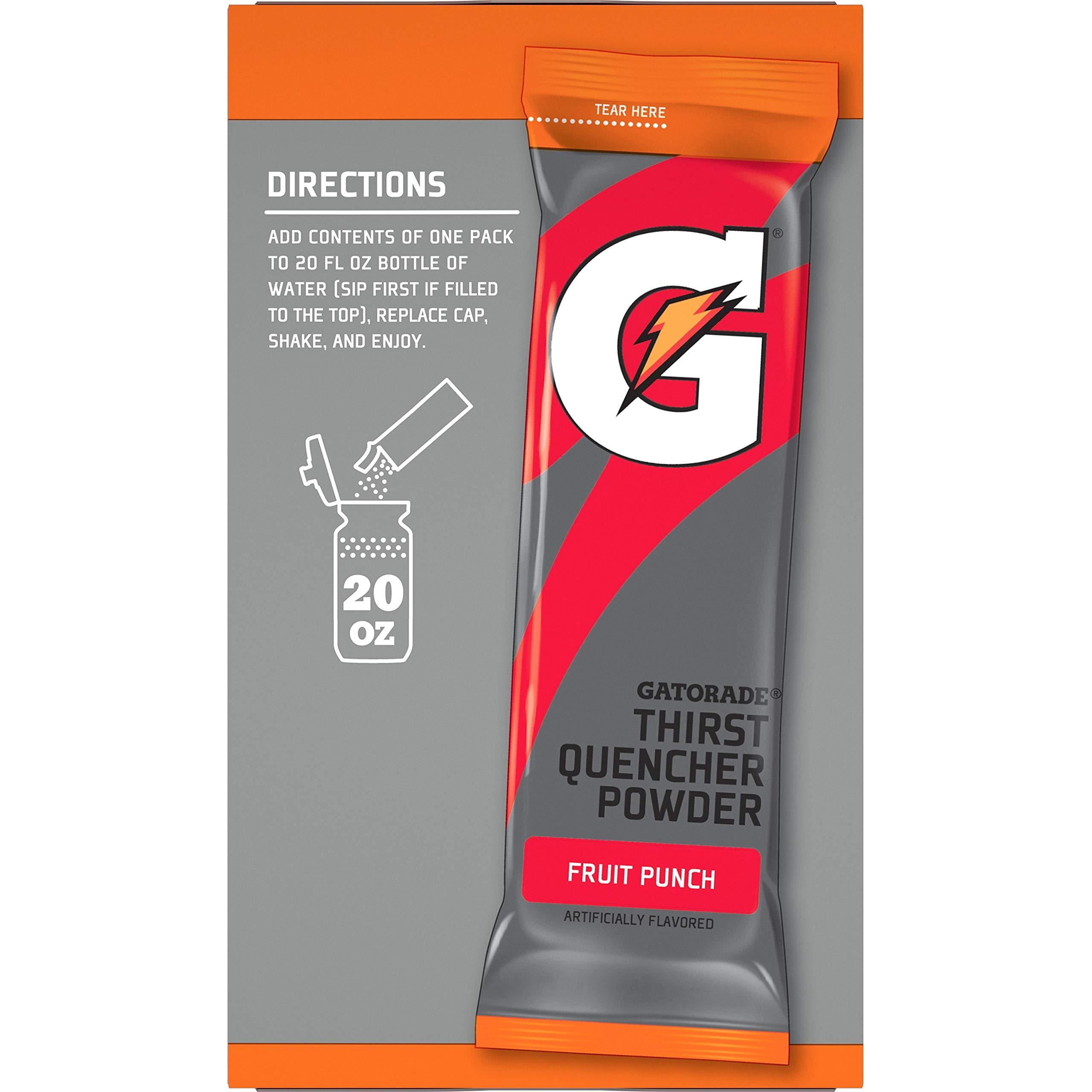 Gatorade G Powder 10ct Punch, Mixed Fruit, 10 Count - Image 6