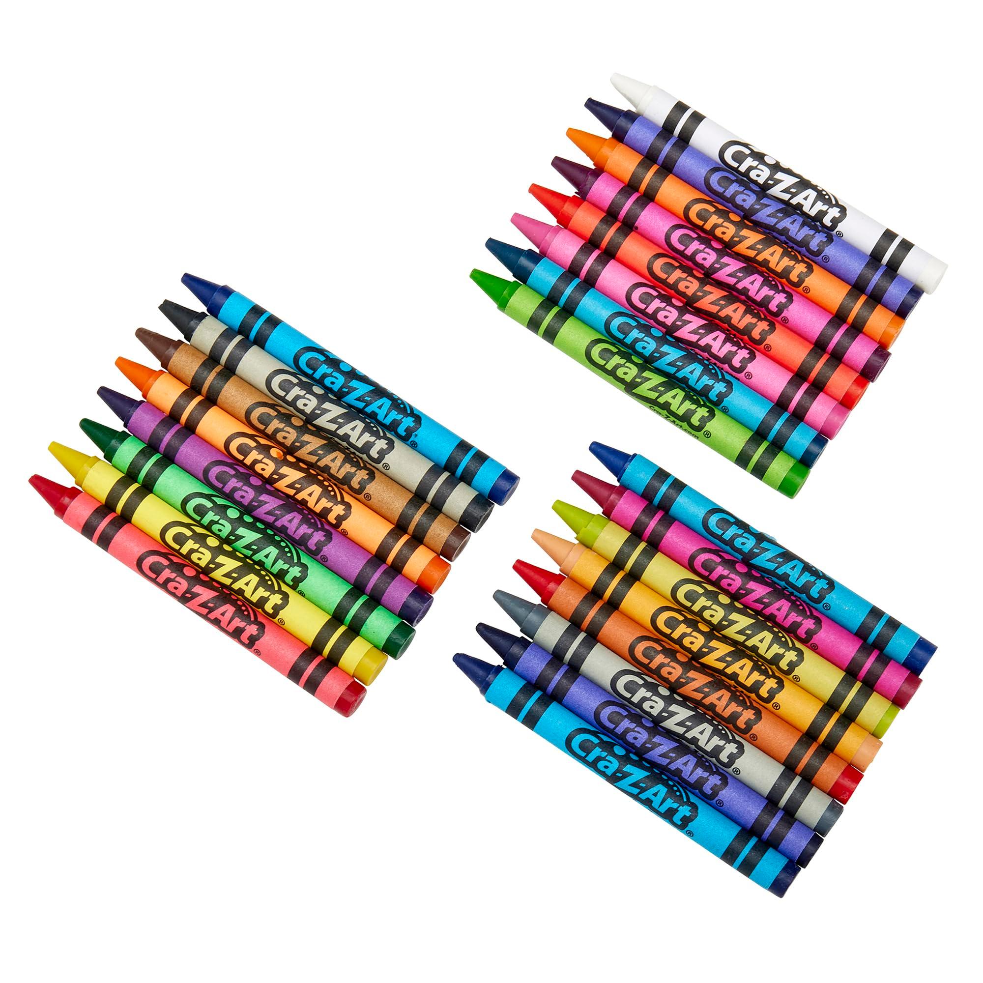 Cra-Z-Art 24ct Crayons Pack, Perfect Back to School Essential, Art Supplies for Coloring Fun, Ages 3 and Up - Image 2