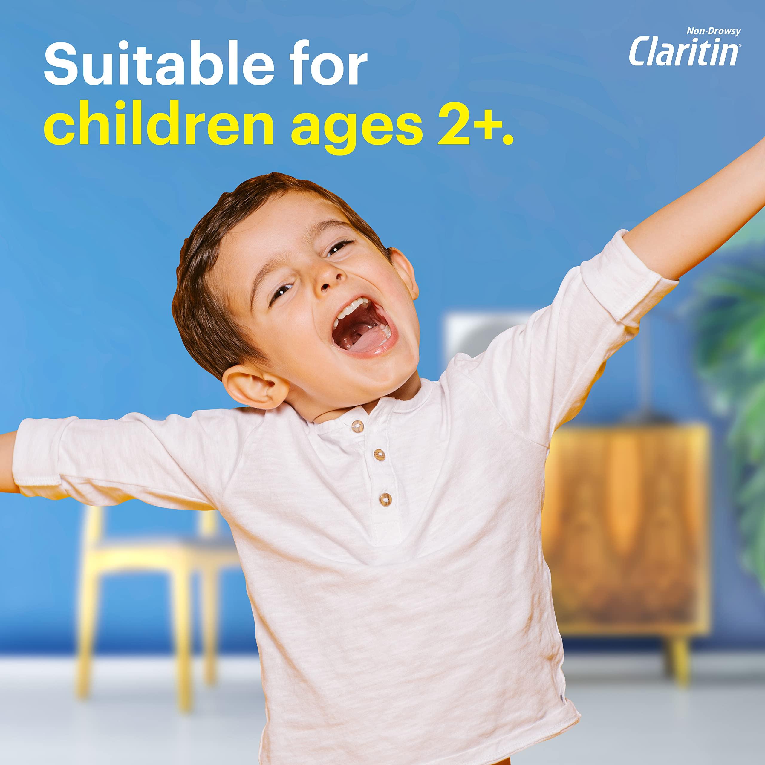 Children's Claritin Chewables 24 HR Children Allergy Medicine, Grape, 60 Count - Image 4