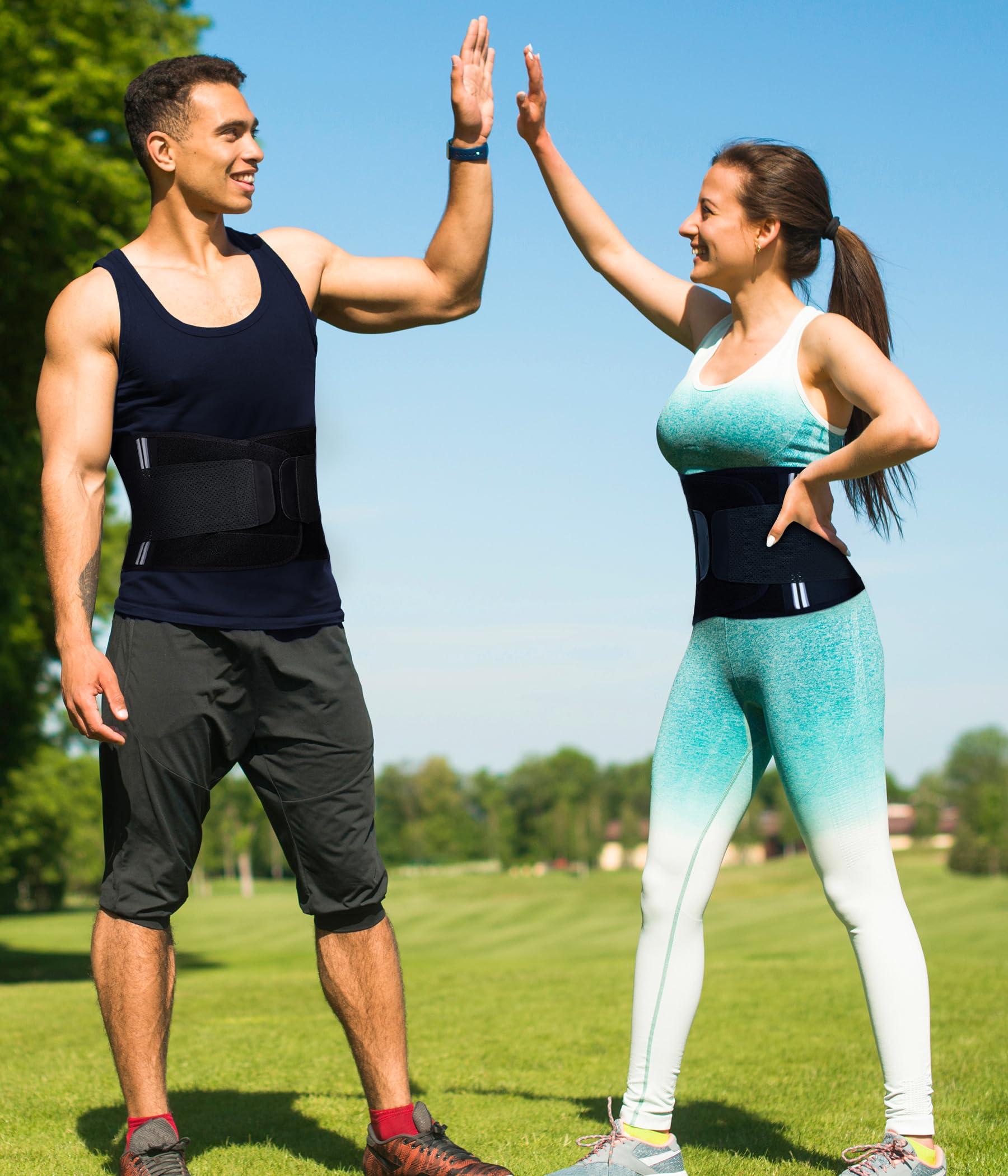 TAILONG Neoprene Waist Trimmer Ab Belt for Men Waist Trainer for Women Corset Slimming Body Shaper Workout Sauna Sweat Band - Image 2