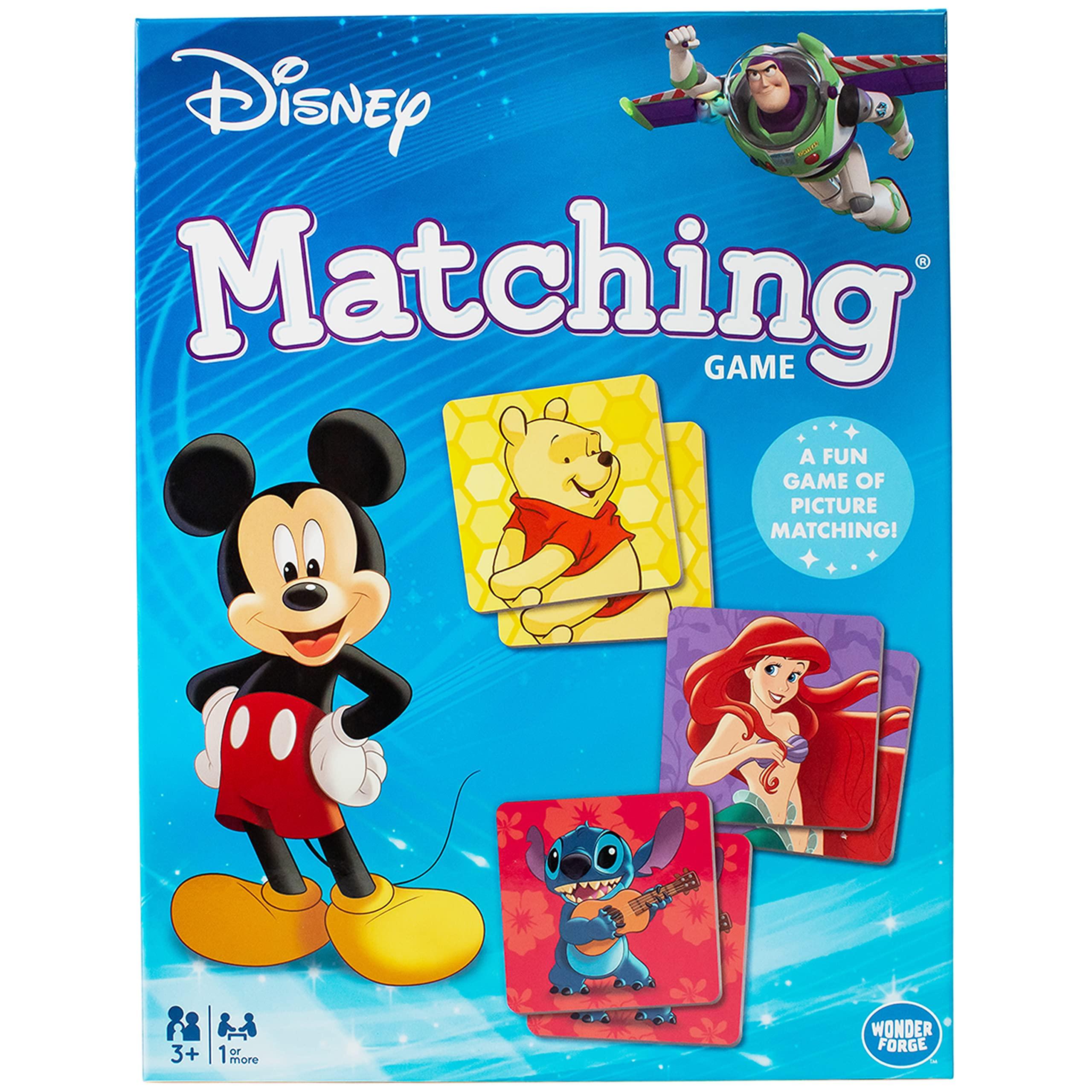 Wonder Forge Disney Matching Game – Fun Memory Game for Boys & Girls Ages 3 and Older - Featuring Classic Disney Characters – Preschool Learning Toy - Image 5